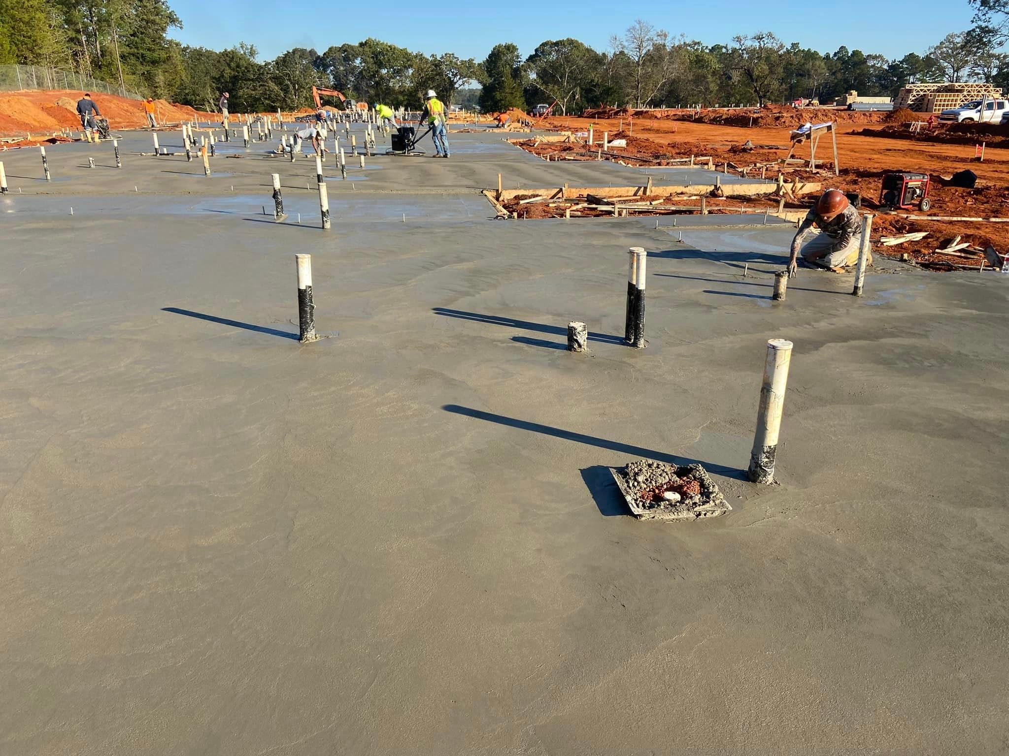 Concrete Work for JCL Concrete LLC in Streetman, TX