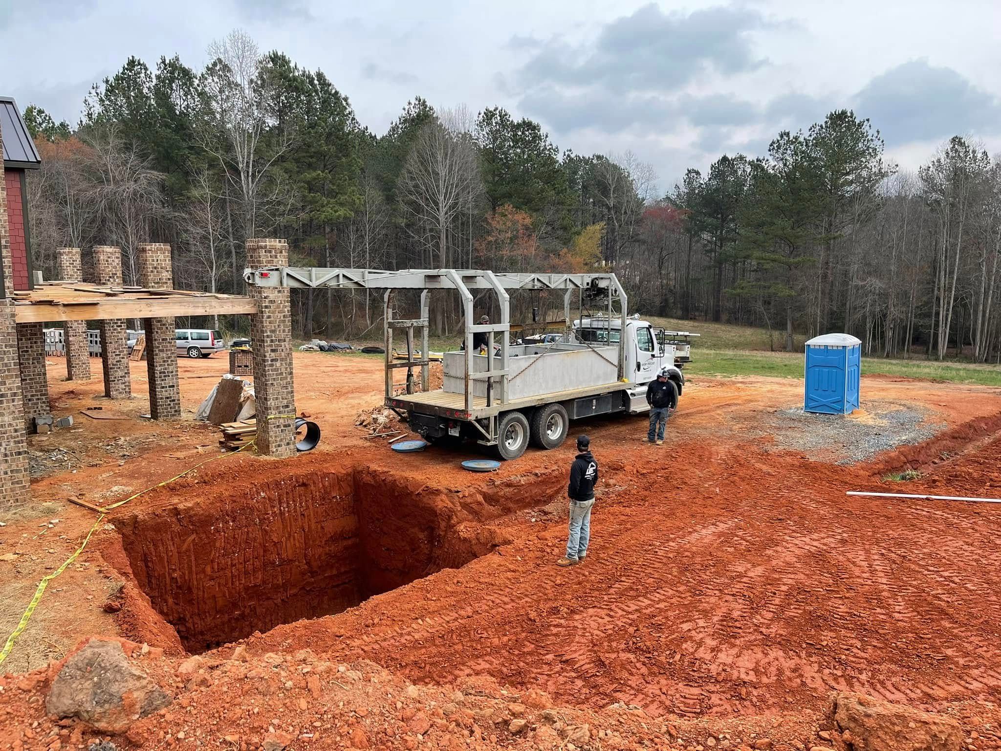 Septic Services for Williams Excavating in Statesville, NC