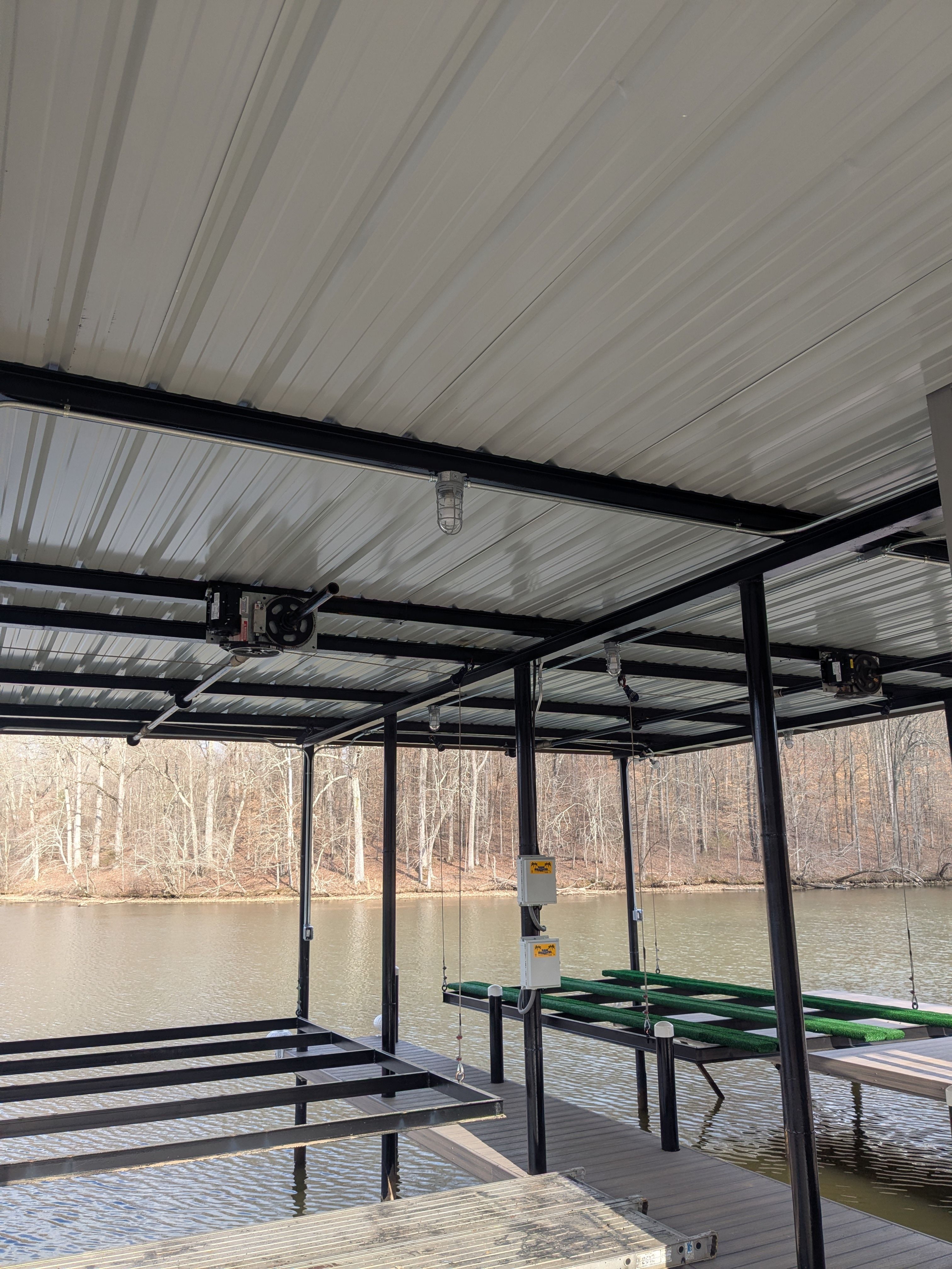 Killen al boat pier for C&L Electric in Killen, AL