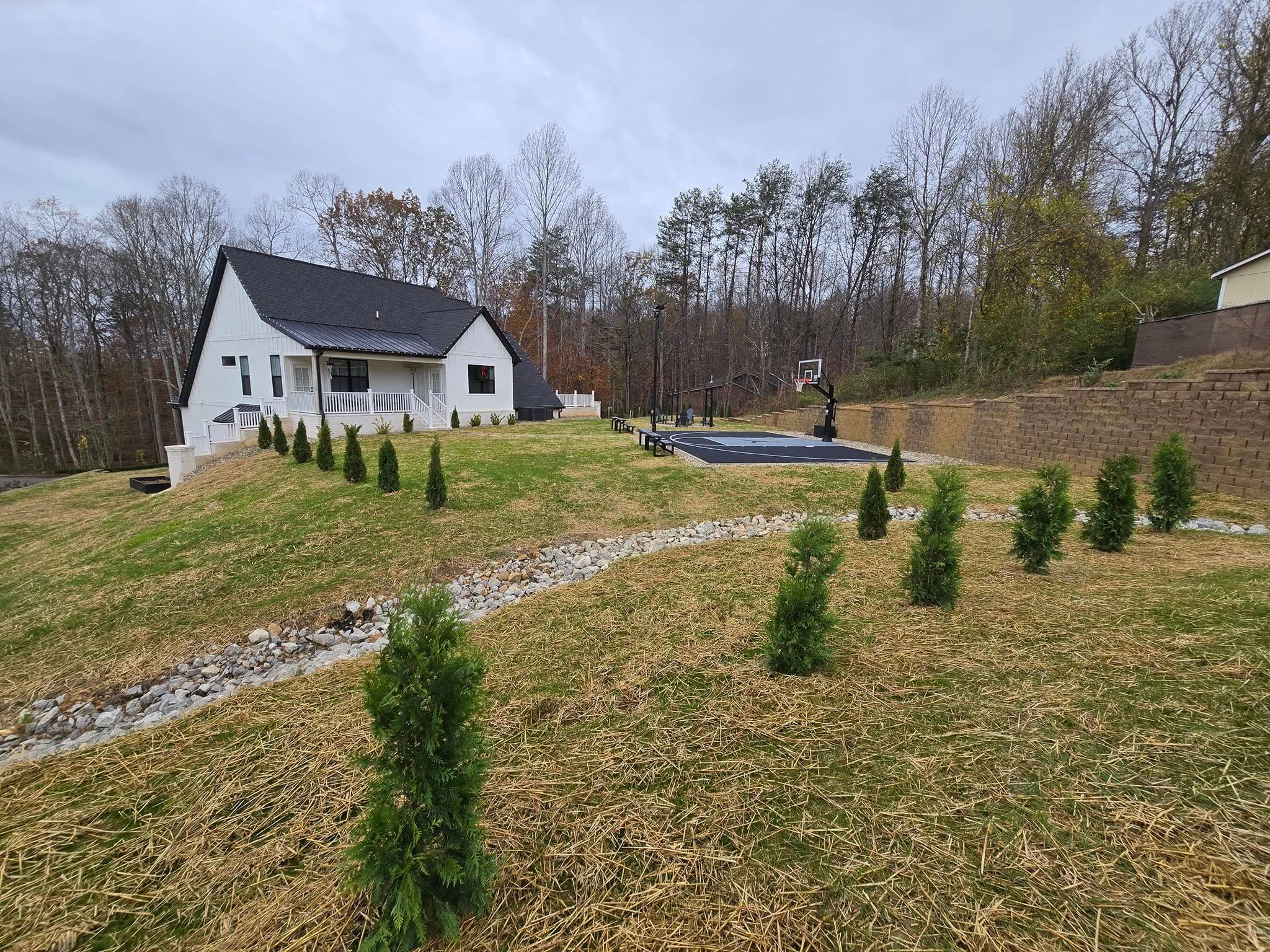 Landscape Walls for OBAIR Contracting in Cookeville, TN