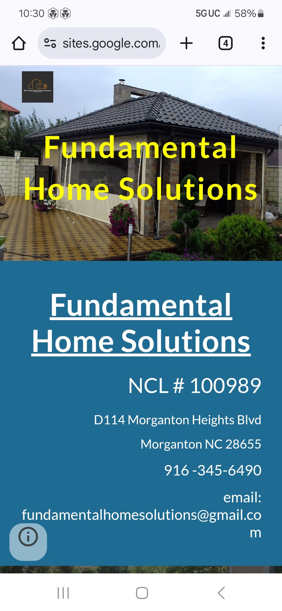  for Fundamental Home Solutions in Morganton, NC