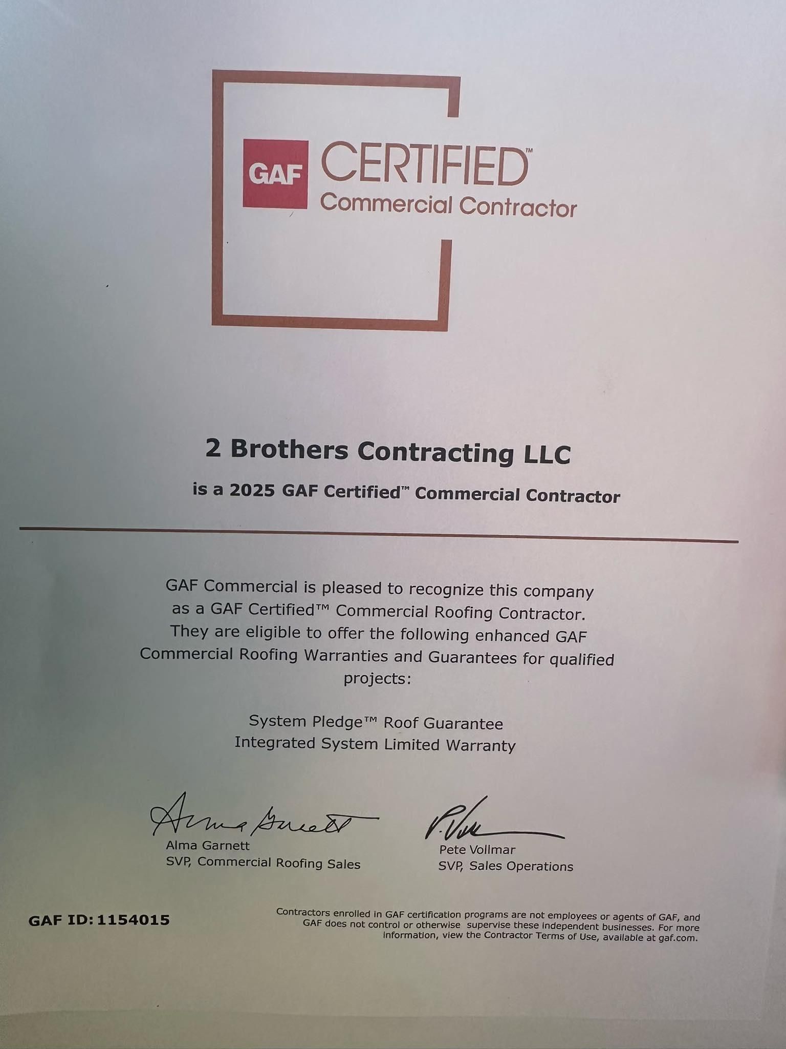  for 2 Brothers Contracting LLC in Vancouver, WA