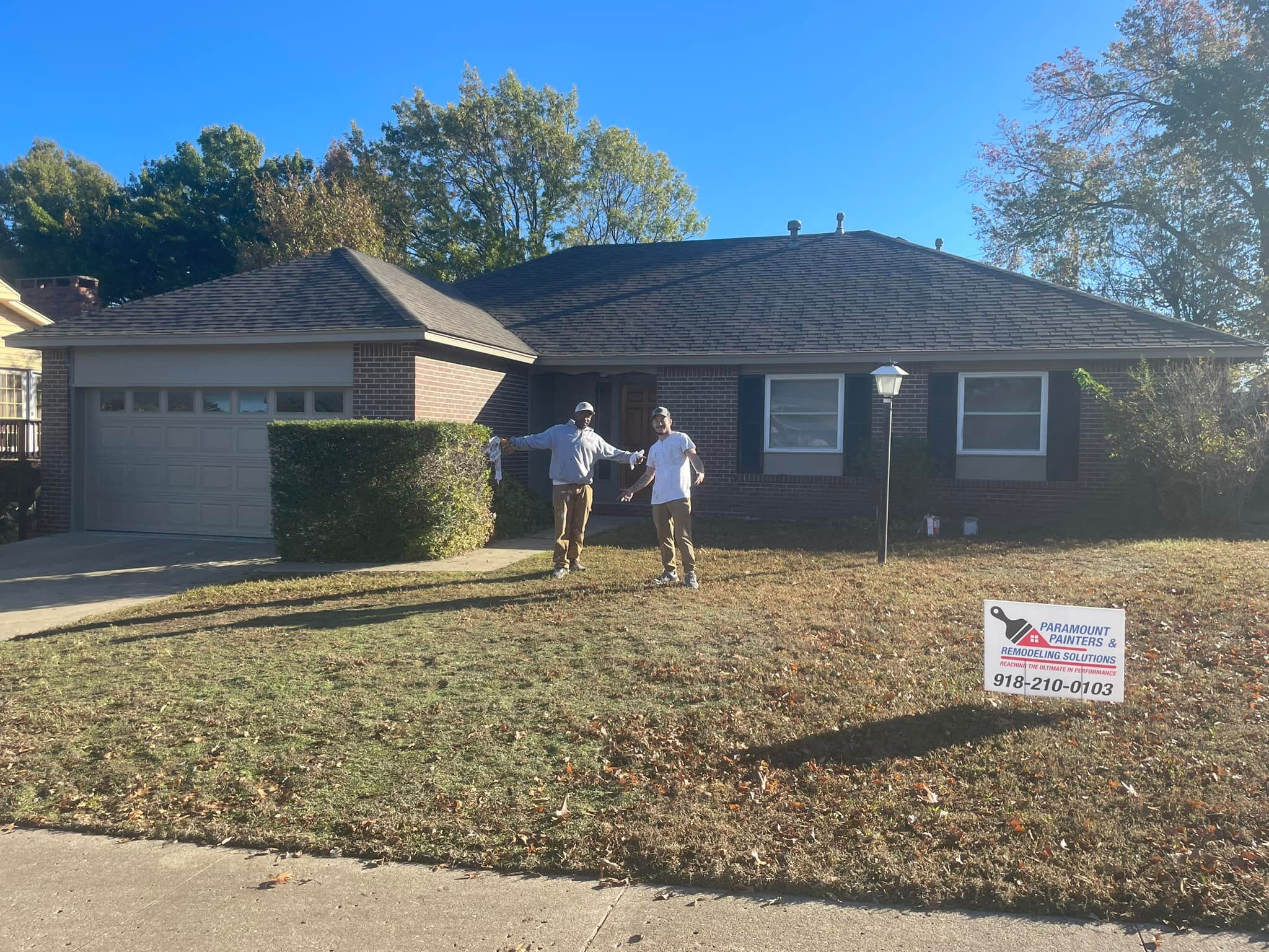Exterior Painting for Paramount Painters and Remodeling Solutions in Bartlesville, OK