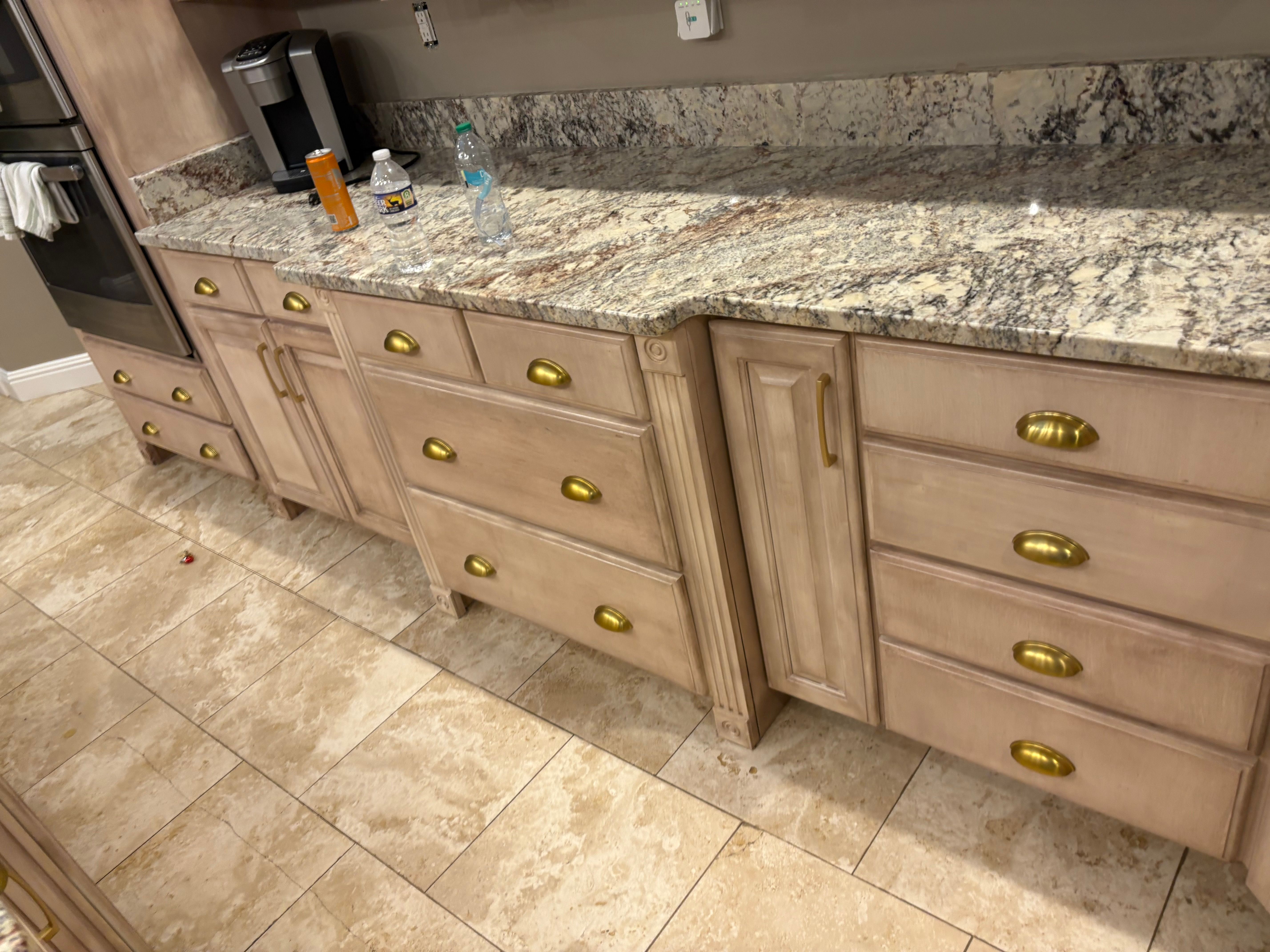 Cabinet refinishing for NXT Generation Painting in Cookeville, TN