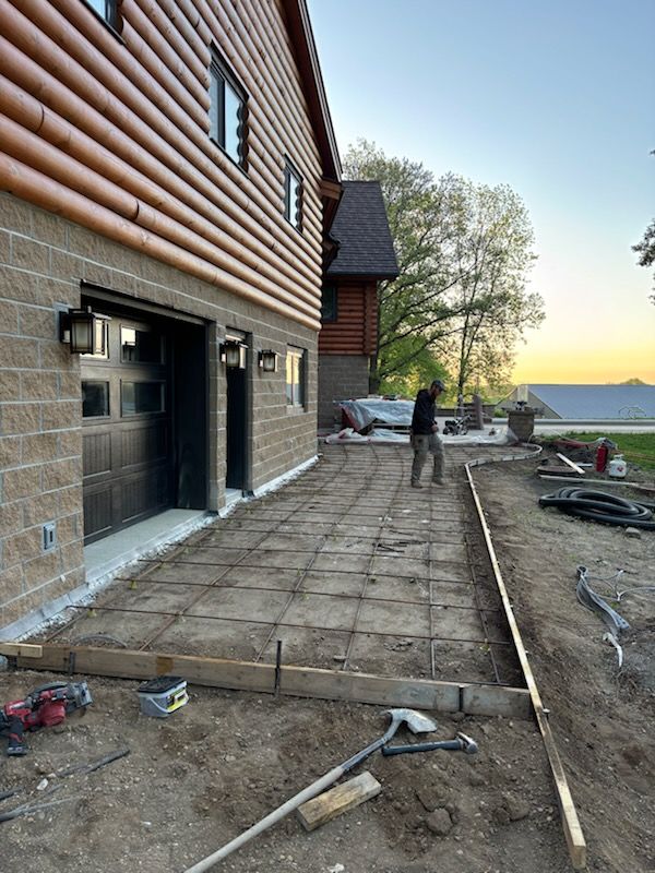 for Johnson Concrete in New London, MN