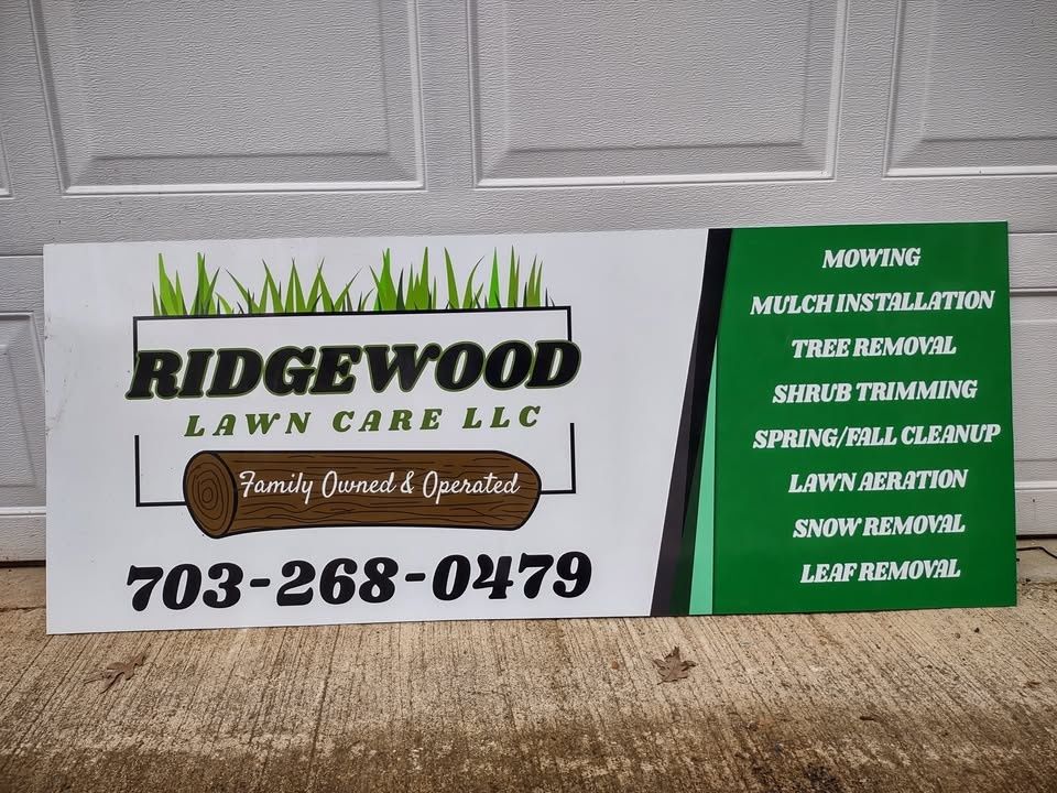 for Ridgewood Lawn Care LLC in Fredericksburg, VA