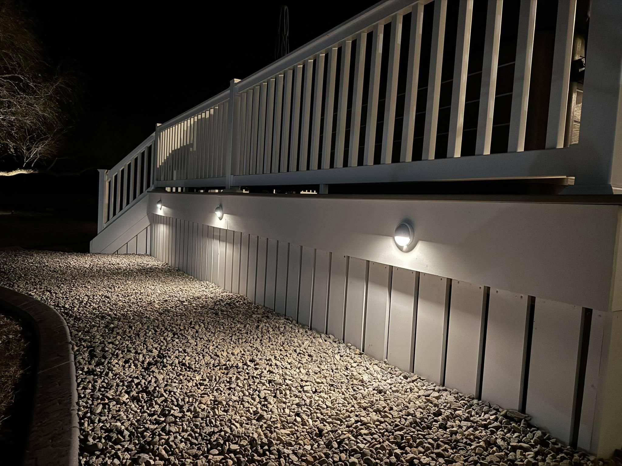 Low voltage lighting  for Broker Post Ground Crew in Sussex County, DE