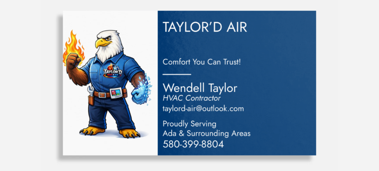  for Taylor’d Air in Ada, OK