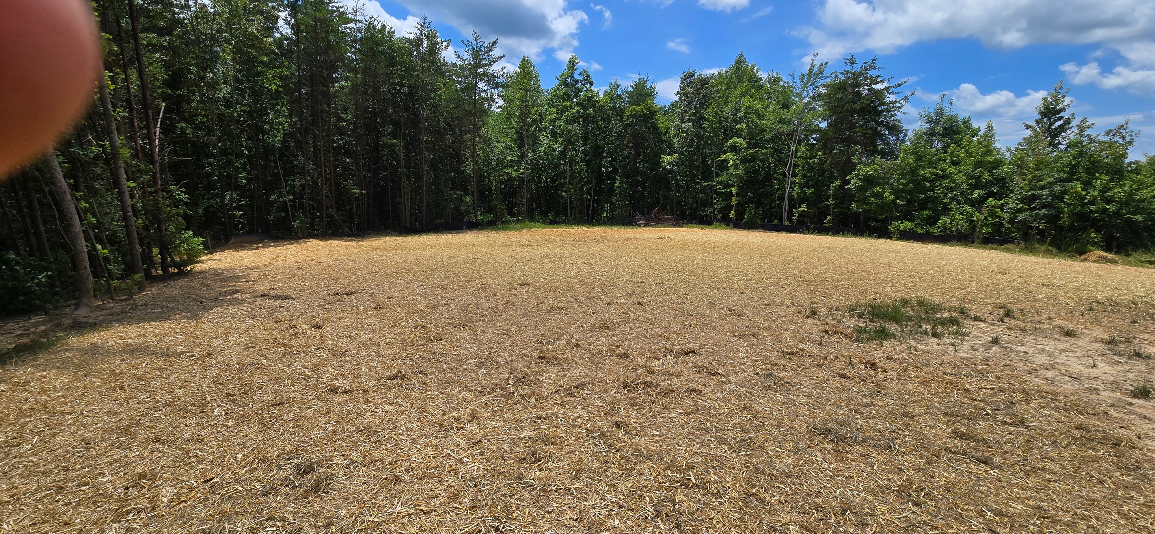Fine Grading for C.A. Sherry Land Improvement, LLC. in Louisa, VA