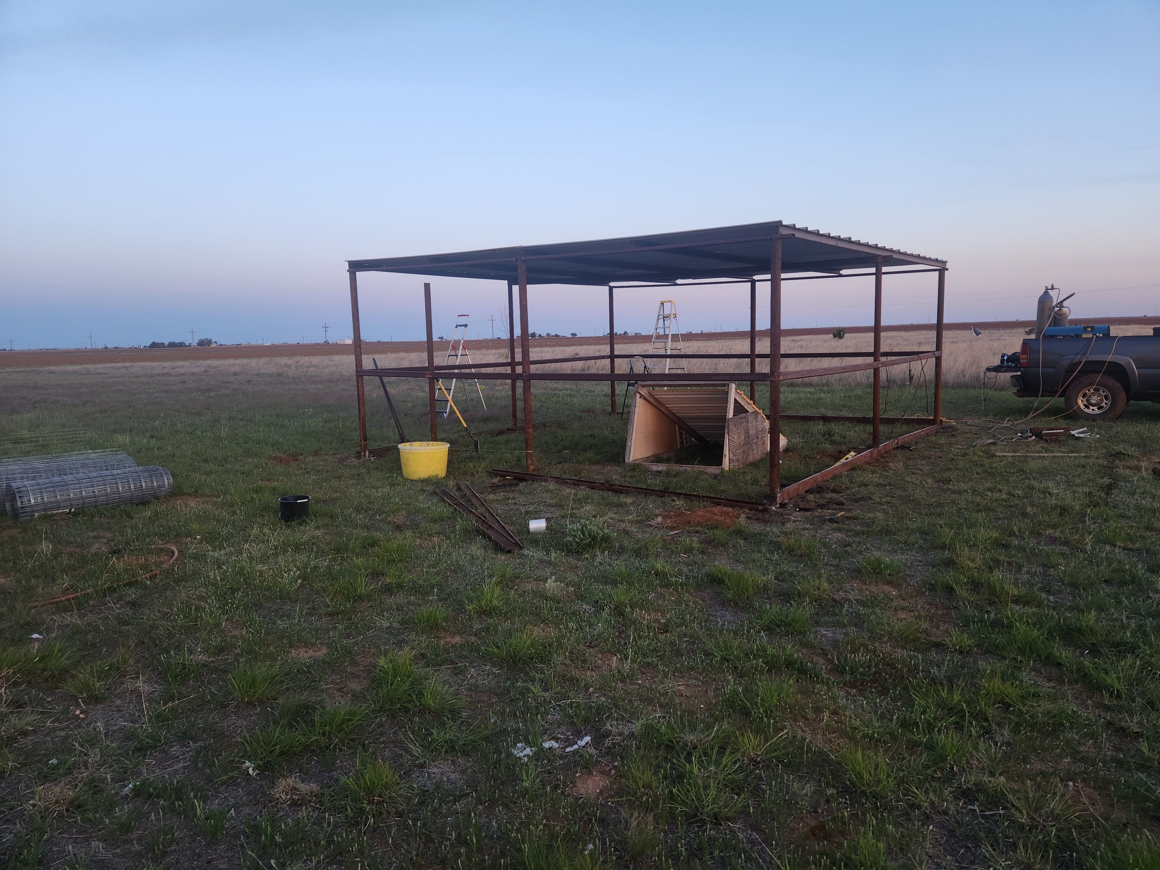 Chicken Pen for Prairie Land Properties LLC in Lubbock, TX