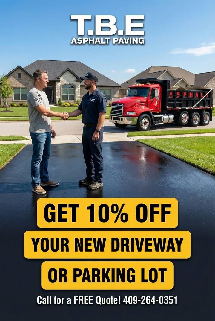  for T.B.E Asphalt Paving in Spring, TX