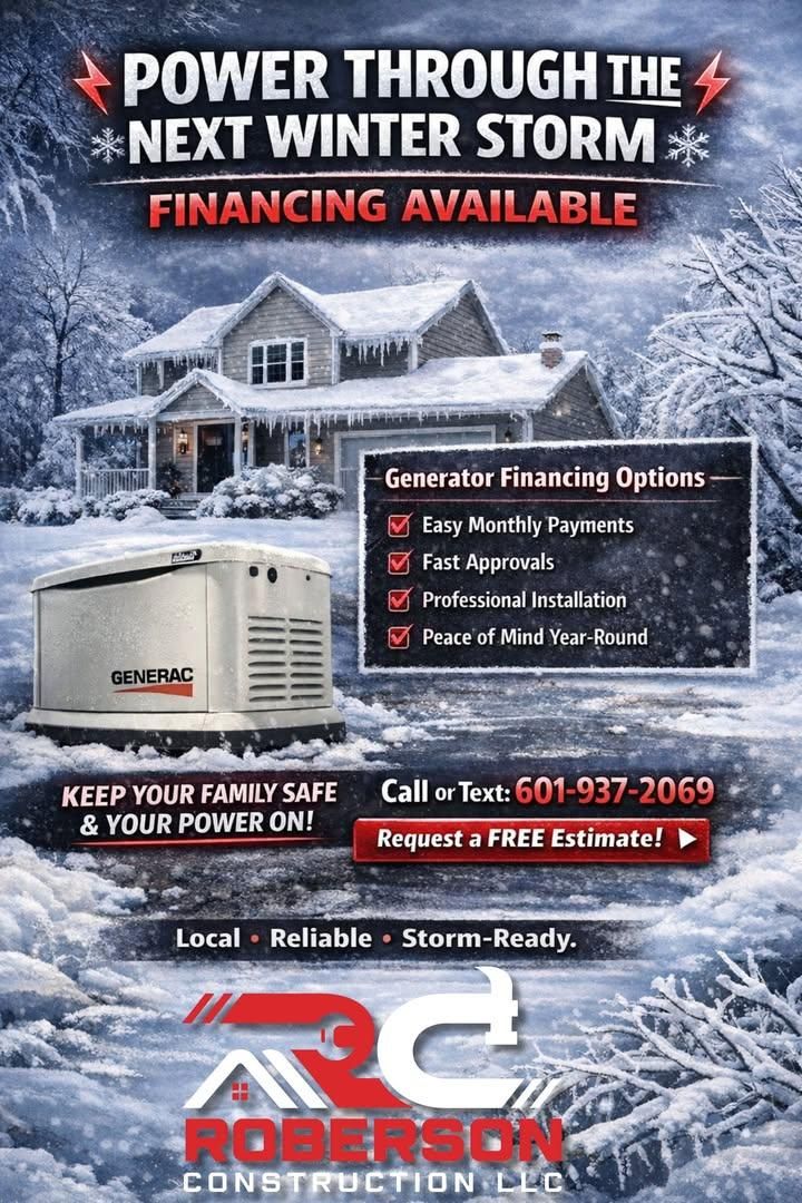  for Roberson Construction in Jackson, MS