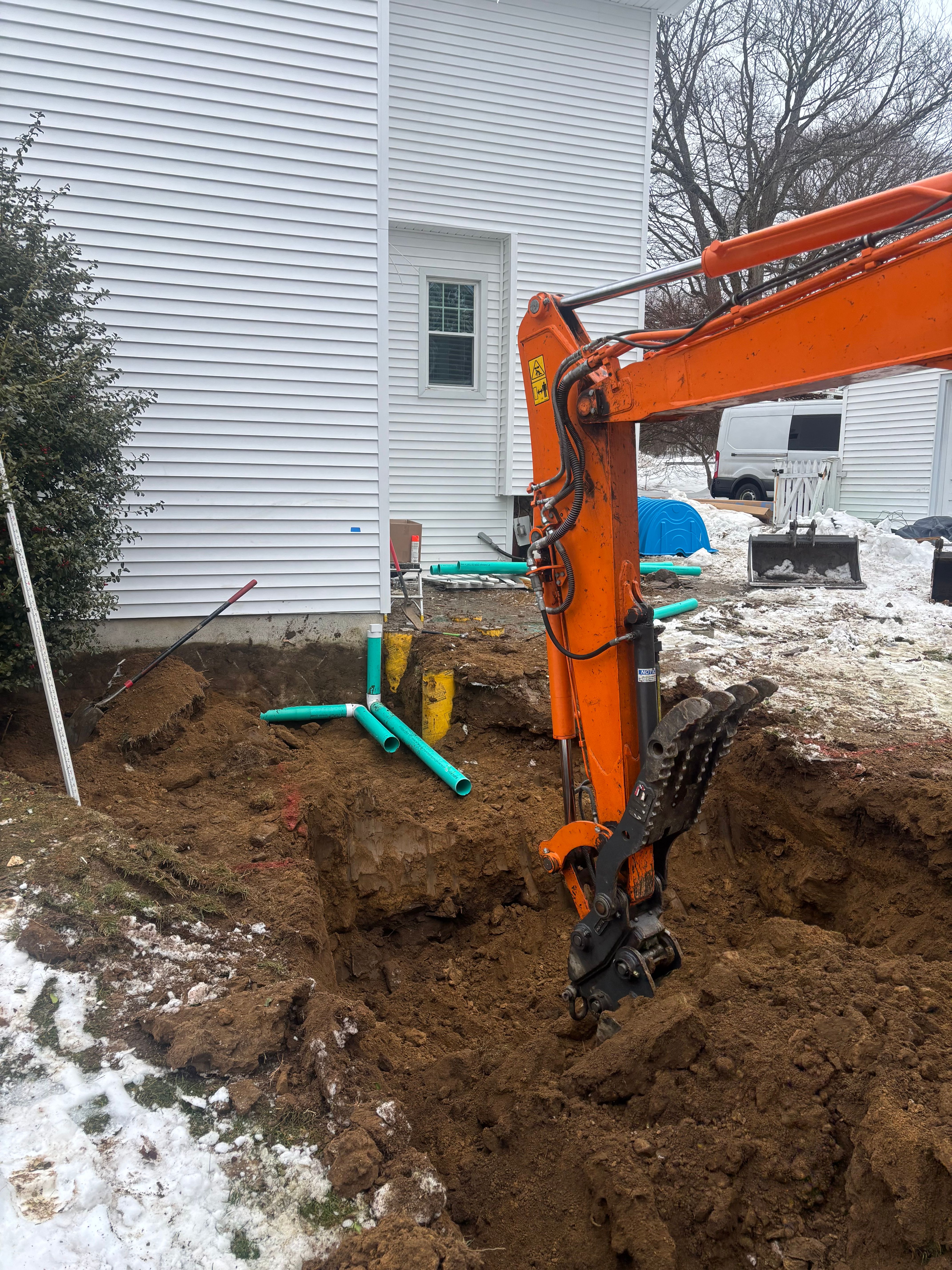 Water retention systems and drainage for Davis Services  in Bethany, CT