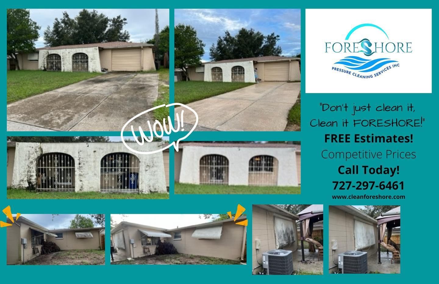  for Foreshore Pressure Cleaning Services Inc in Holiday, FL