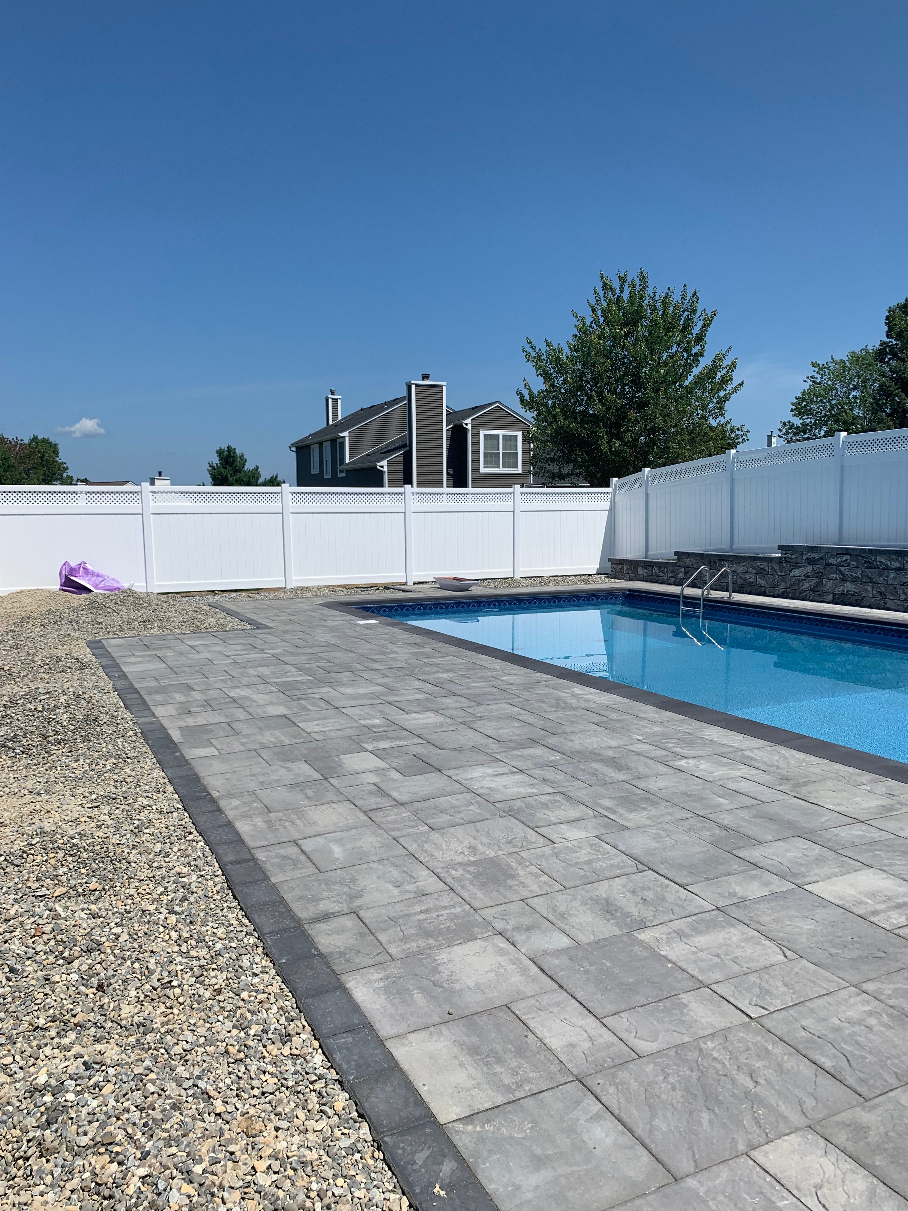 Paver patio  for Wantage Fence & Stonework, LLC in Wantage, New Jersey