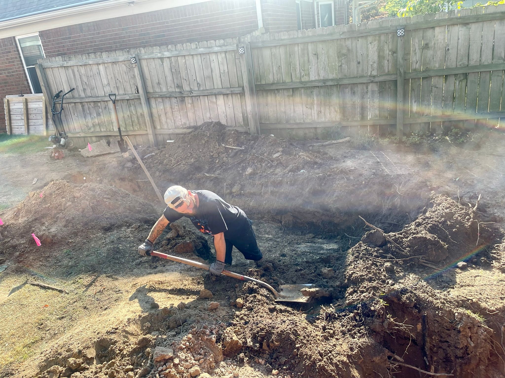 Scnider Drainage & Landscape  for Emory's Garden Landscape Emporium in Memphis,  TN