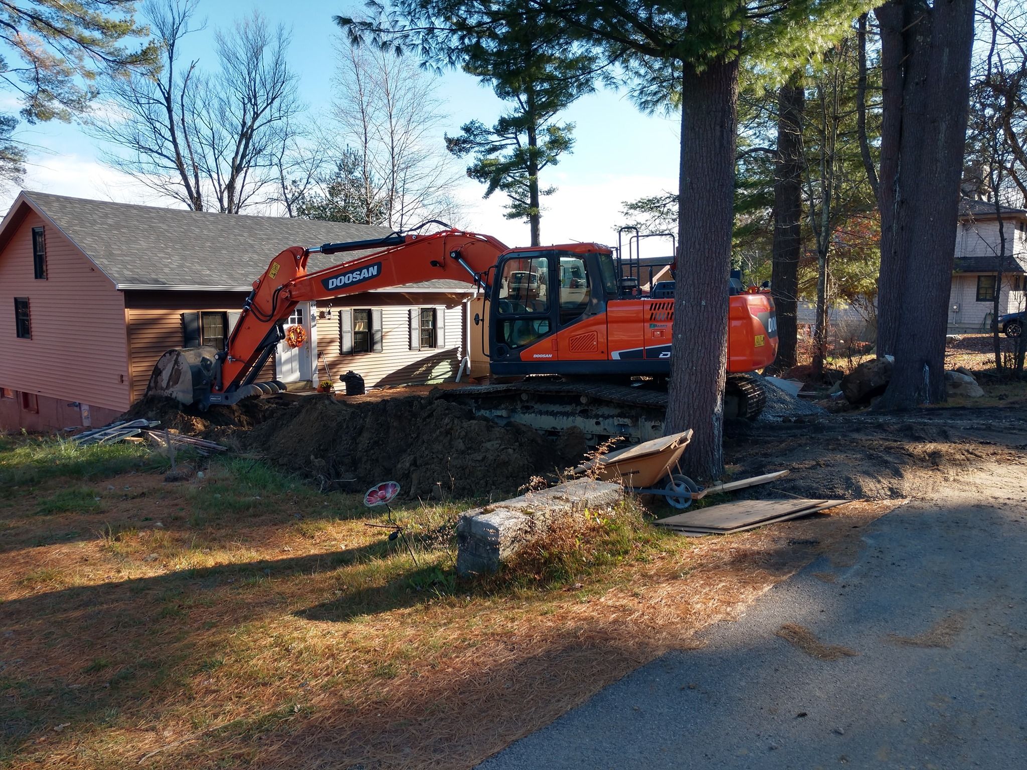  for MJS Excavating in Hardwick, MA