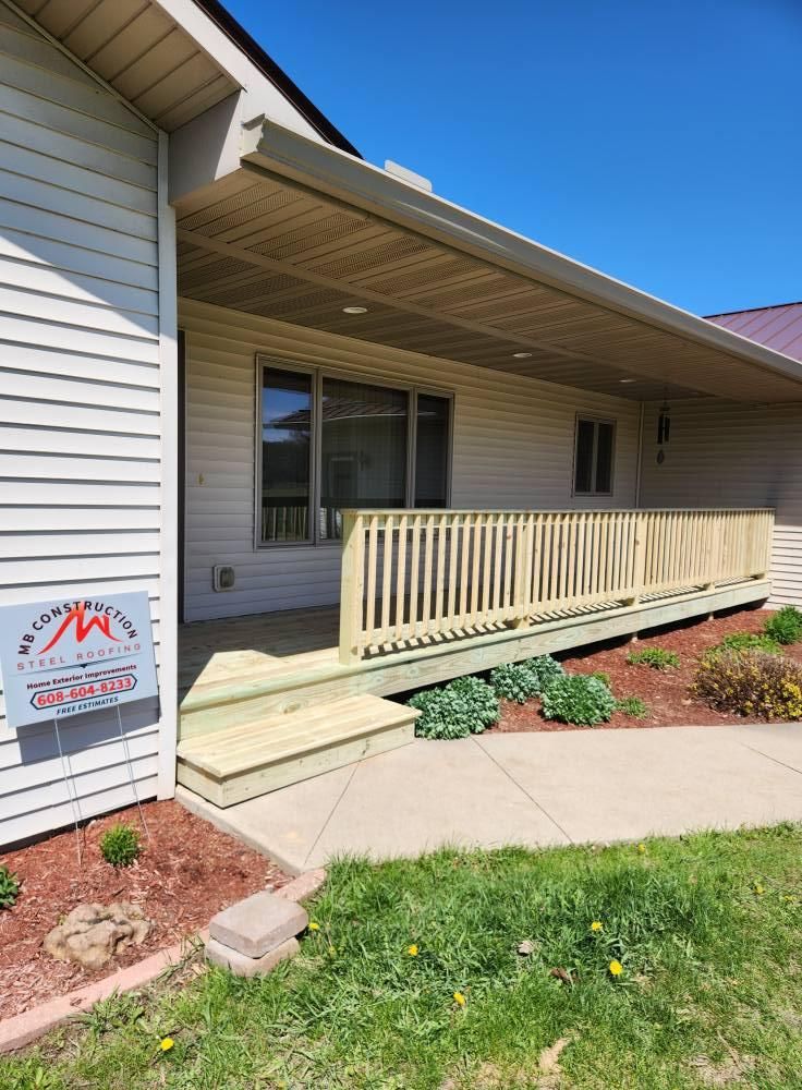  for MB Construction and Steel Roofing LLC in Wonewoc, WI
