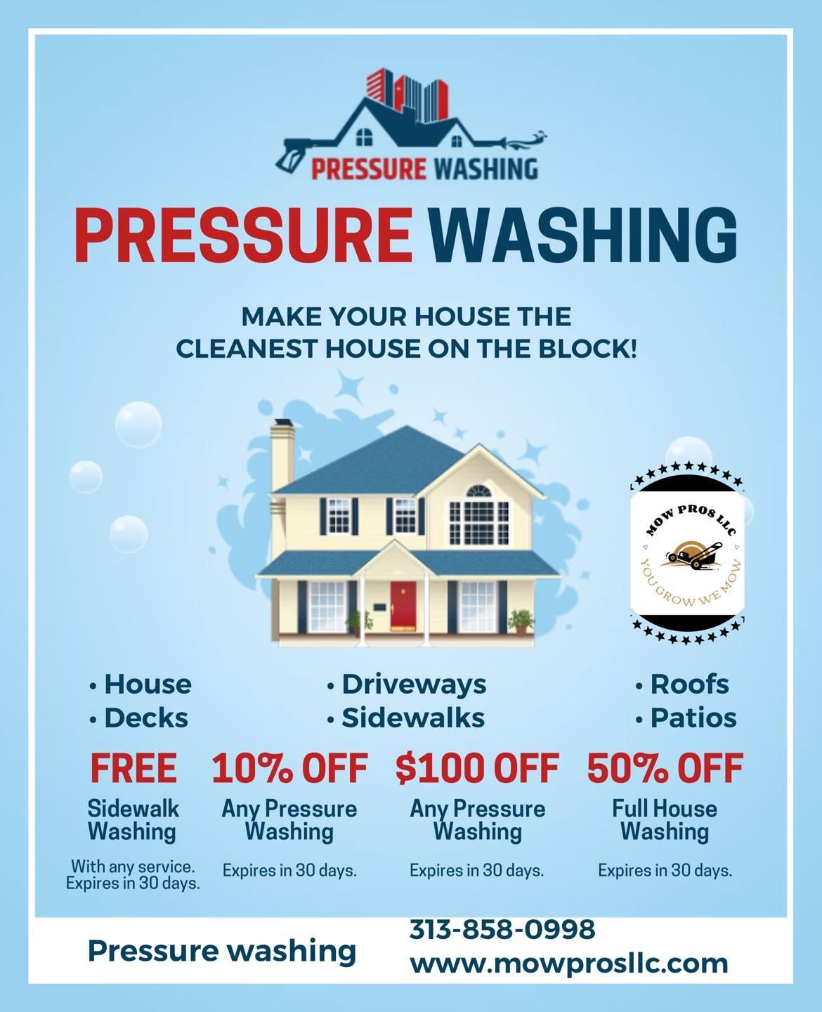  for Mow Pros in Westland, MI