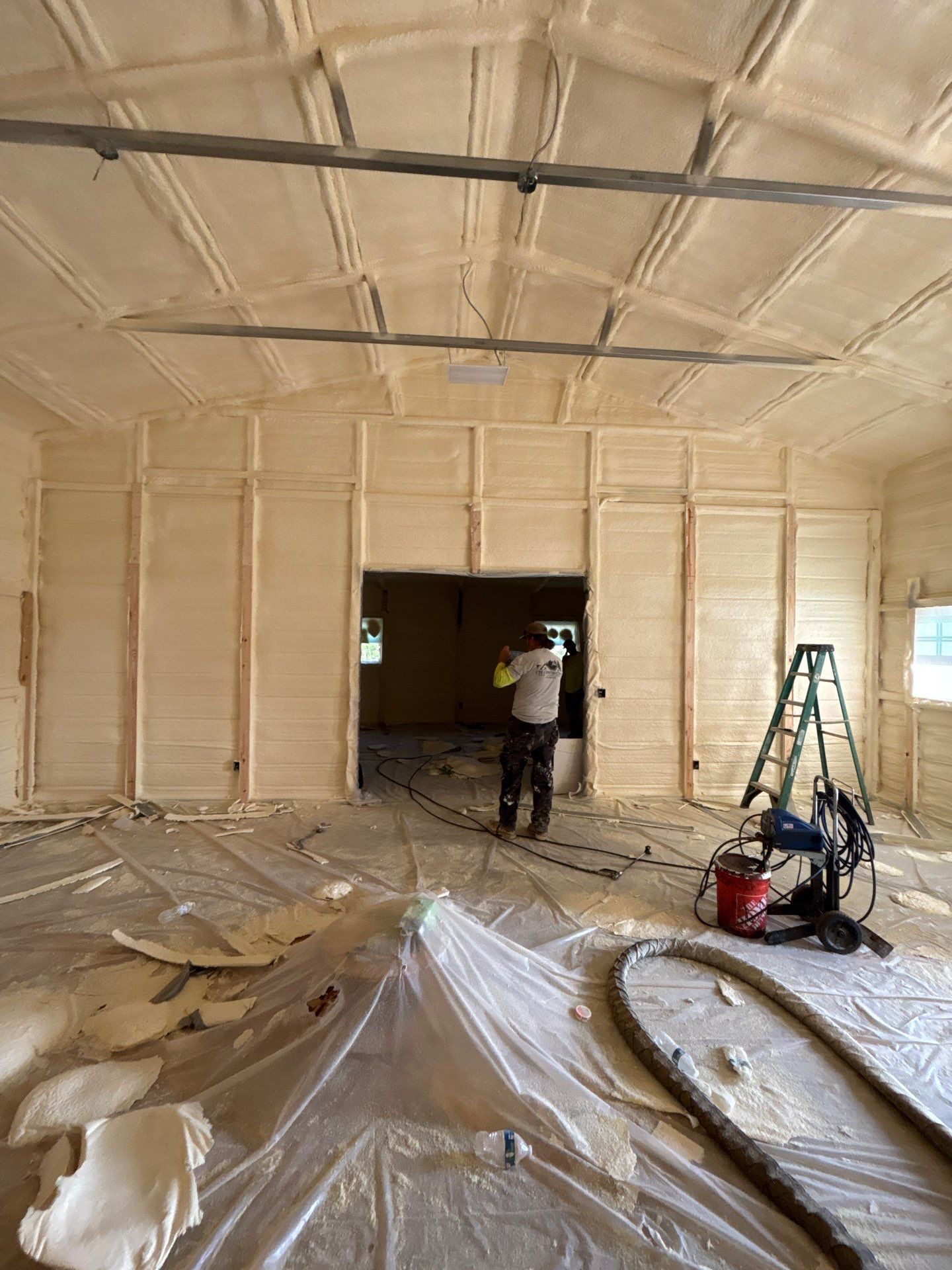 Closed Cell Spray Foam Insulation for Hart Roofing and Insulation in Atlanta, GA
