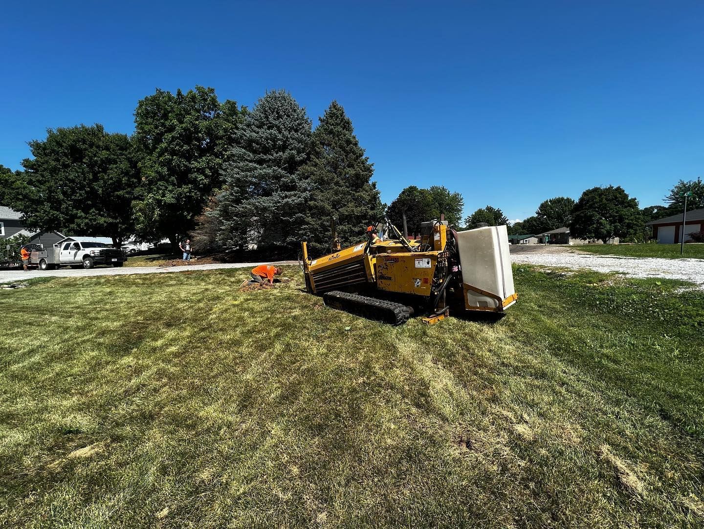 Excavating for PATCO Underground in Canton, MO