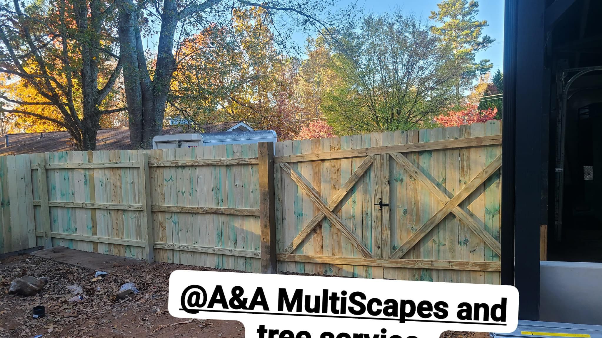  for A&A MultiScapes and Tree Service in Dallas,  GA