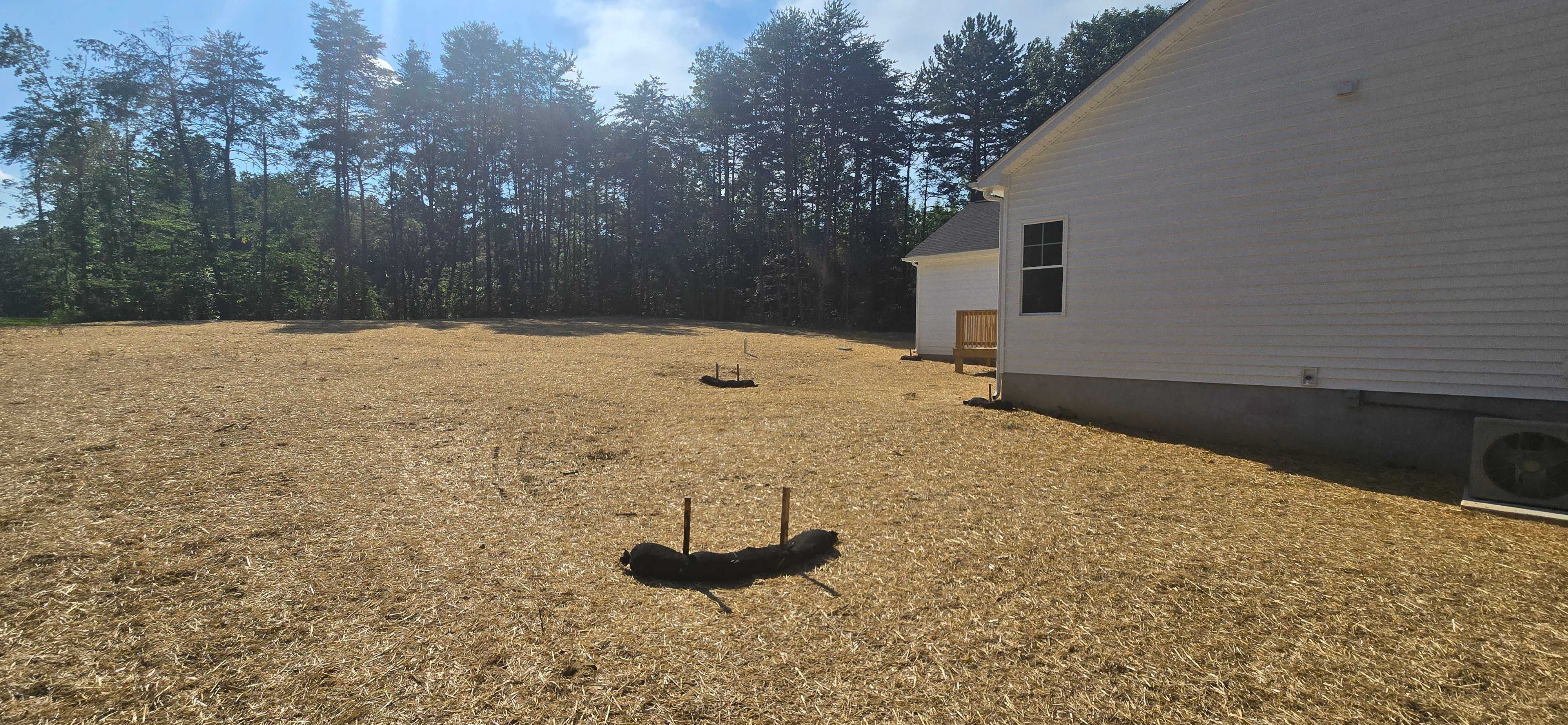 Fine Grading for C.A. Sherry Land Improvement, LLC. in Louisa, VA