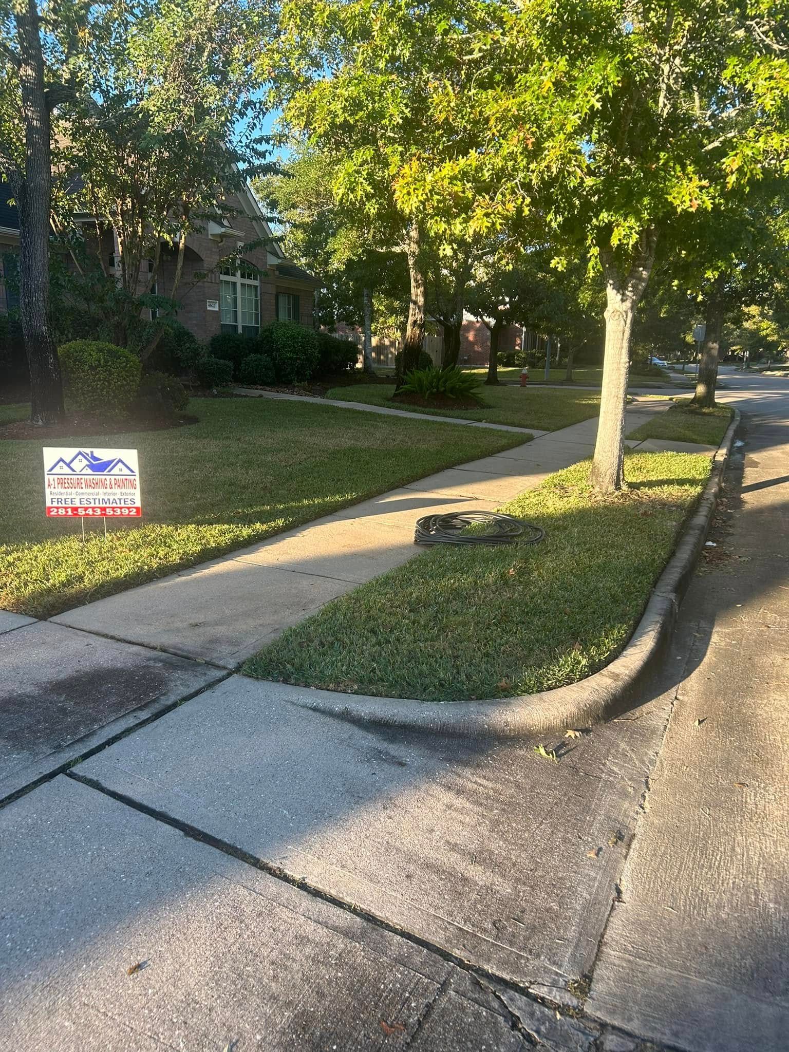  for A-1 Pressure Washing & Painting  in Houston, Tx