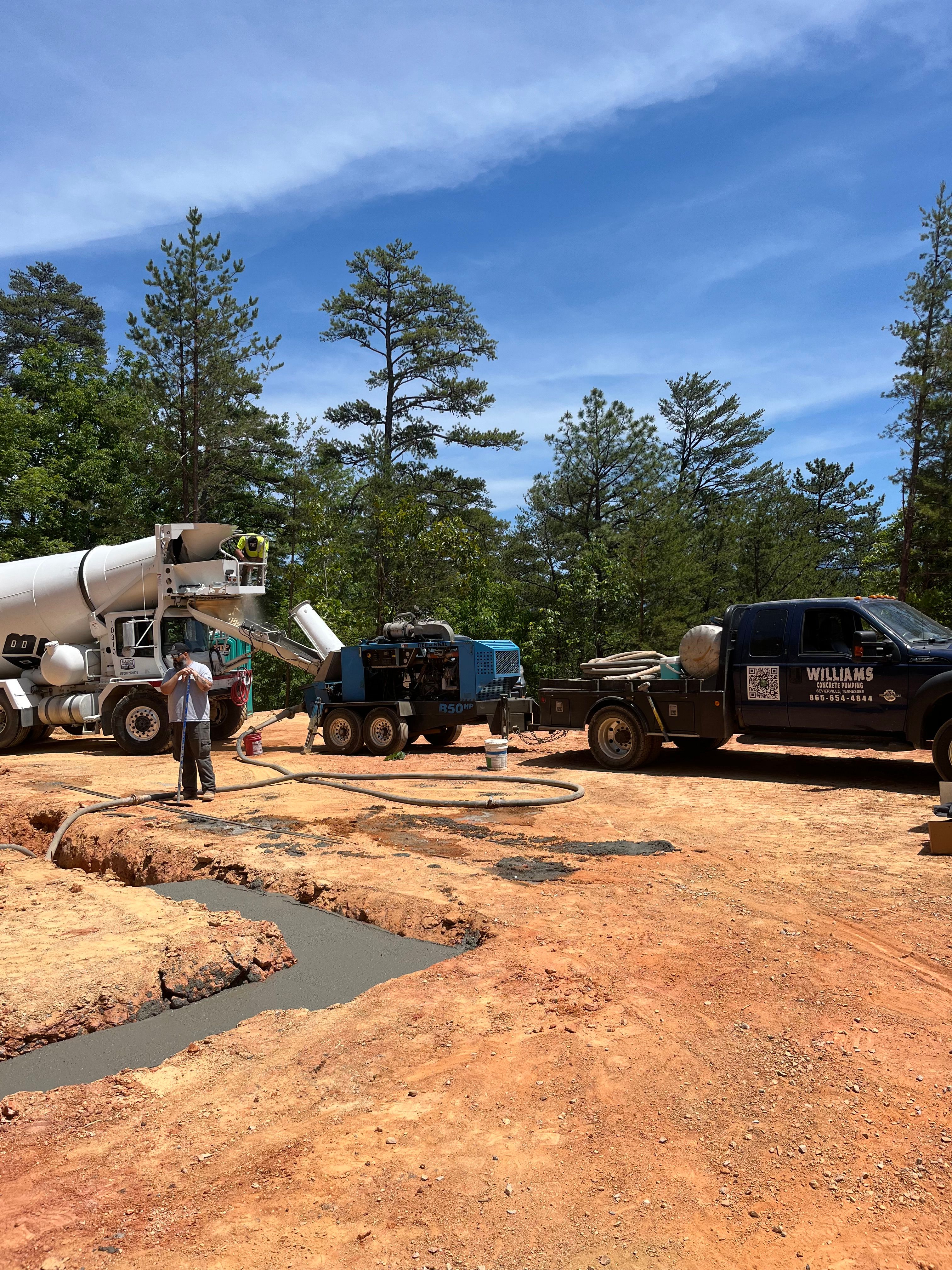 All Photos for Williams Concrete Pumping in Knoxville, Tennessee