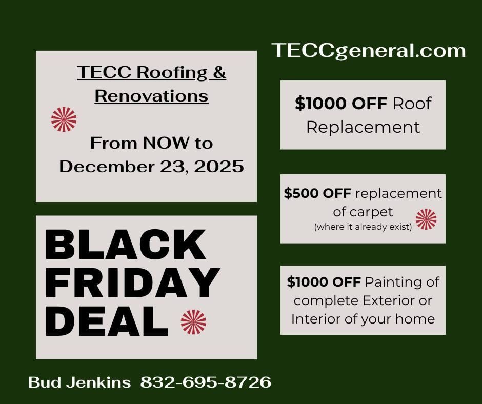 All Photos for TECC Roofing & Renovations in Harris County, TX