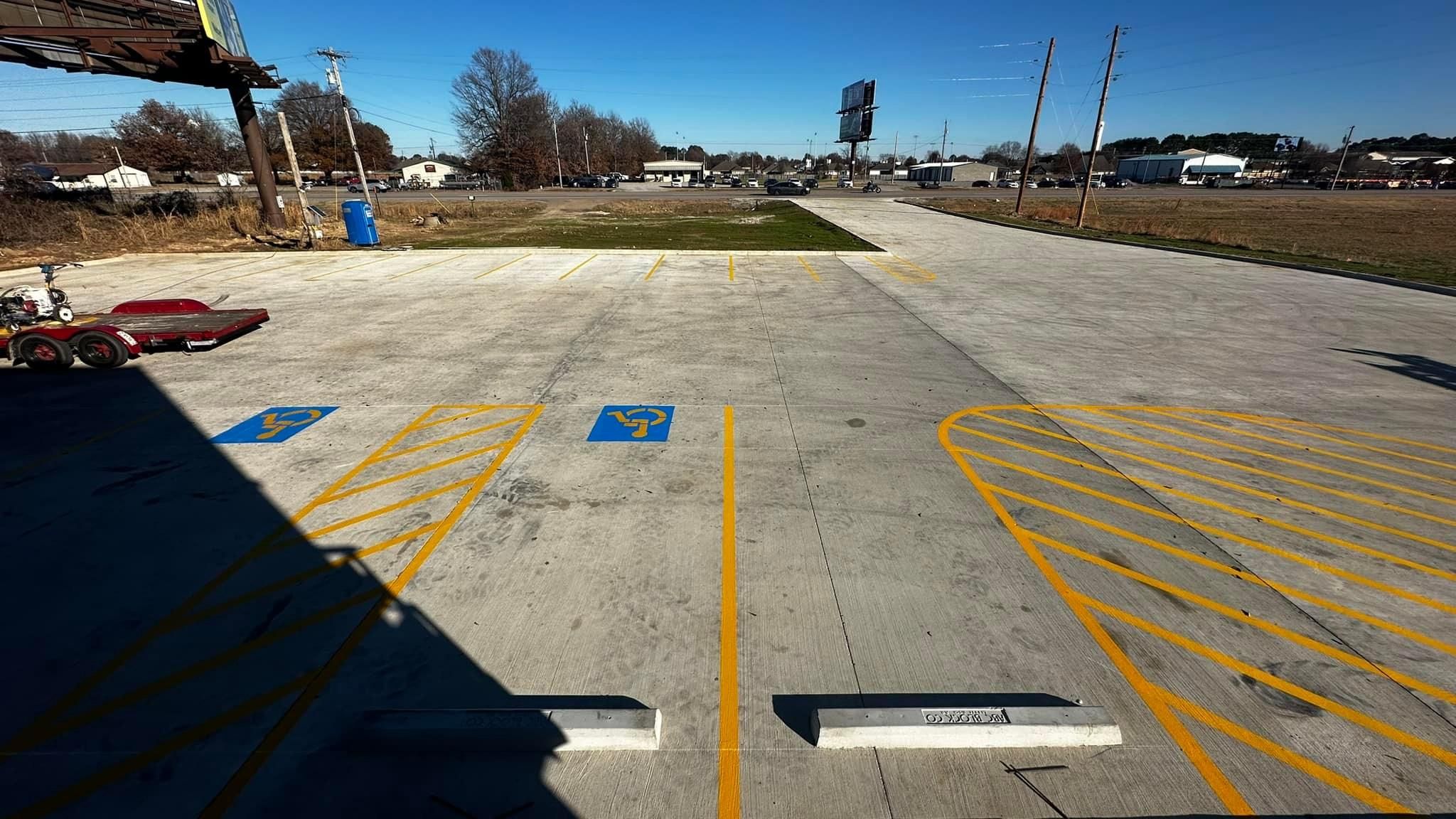 All Photos for Straight Line Striping in Little Rock, AR