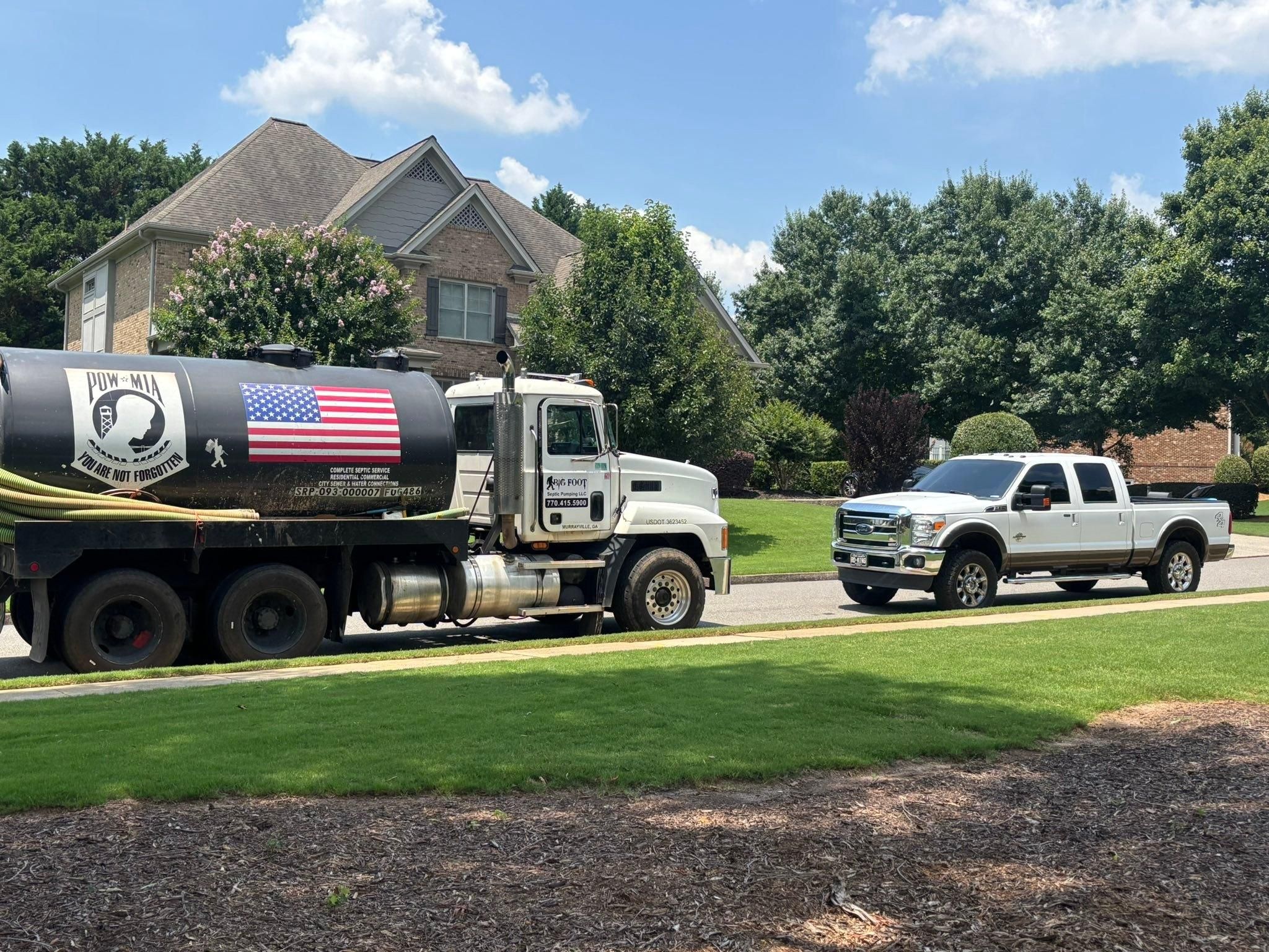  for Bigfoot Septic Pumping in Gainesville, GA