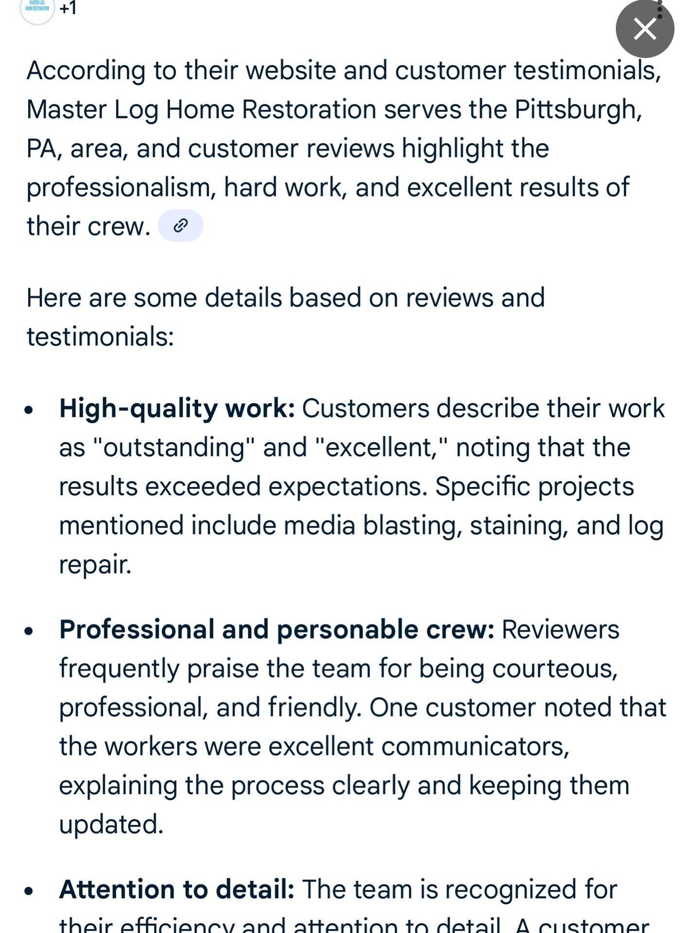  for Artisan Log USA in Pittsburgh, PA