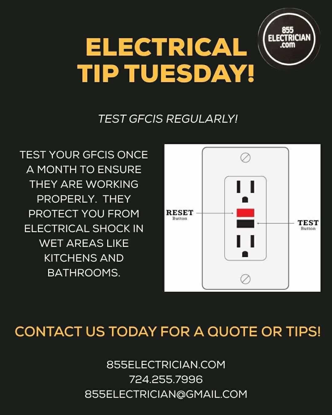  for 855 Electrician in Bethel Park, PA