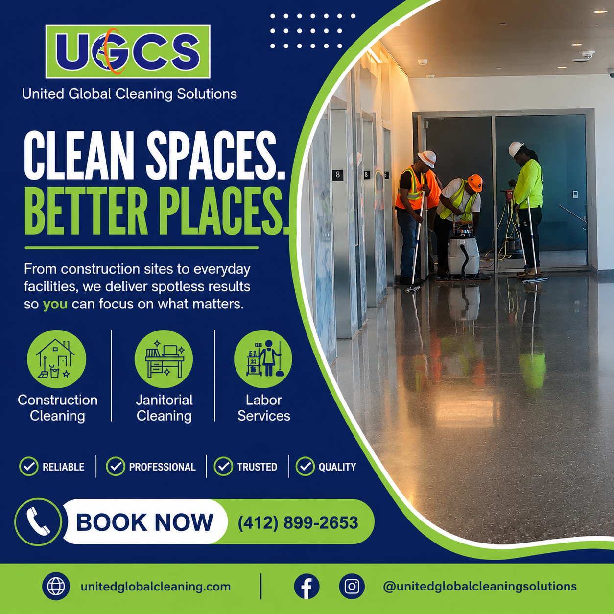  for United Global Cleaning Solutions in PA,  