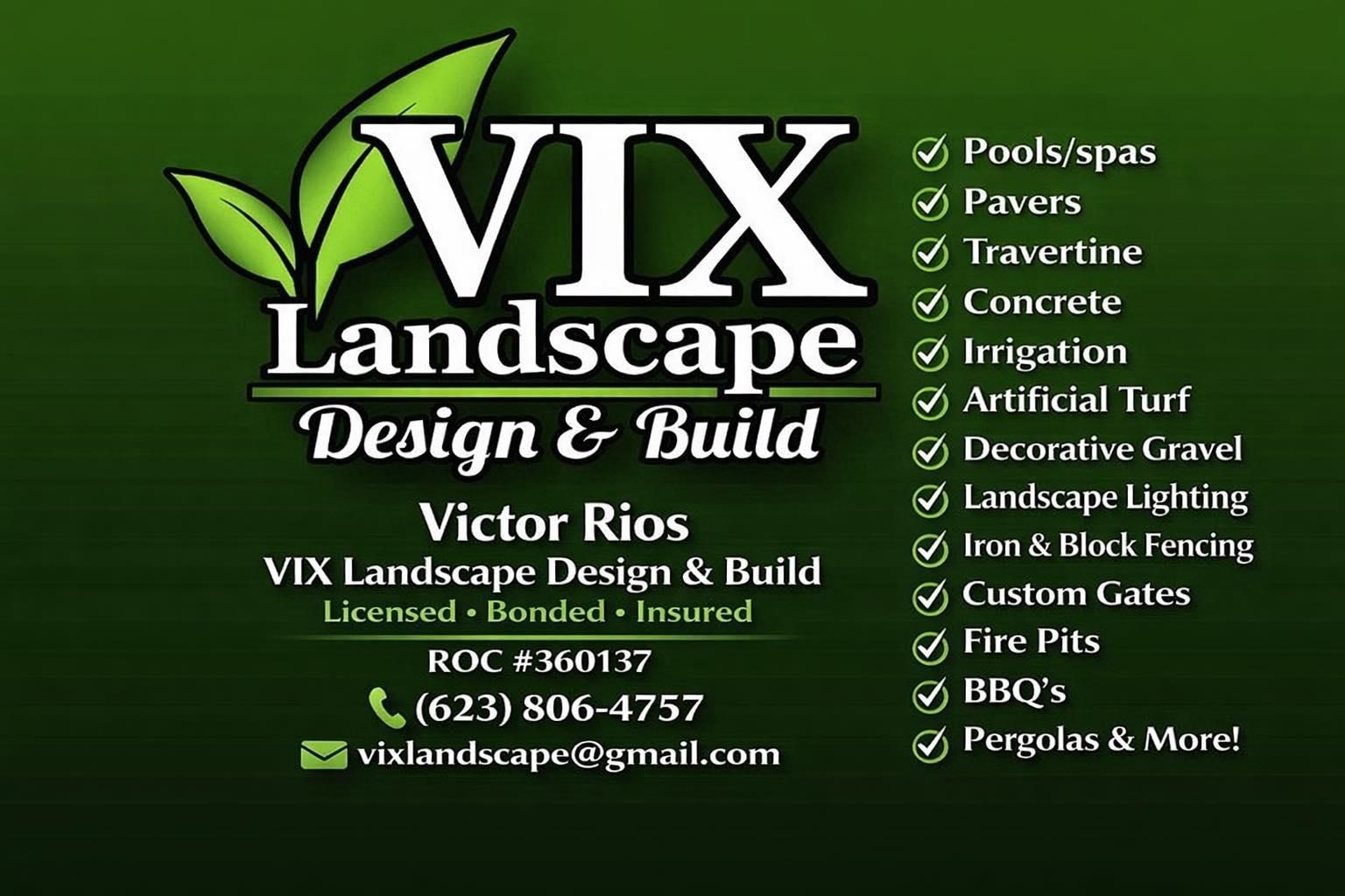  for Vix Landscape in Surprise, AZ