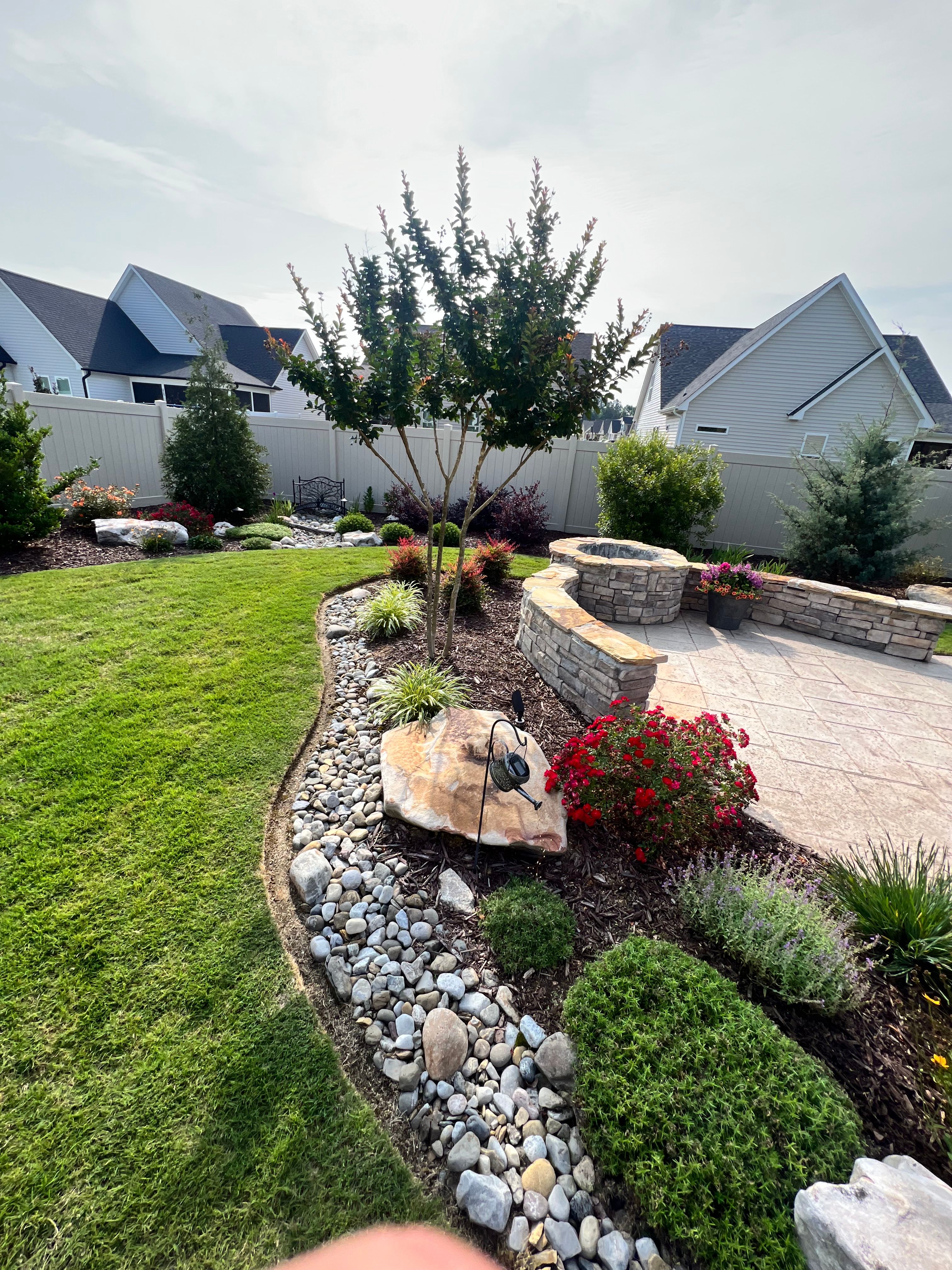 Lawn maitence for Wake & Franklin Grounds Maintenance in Raleigh, NC