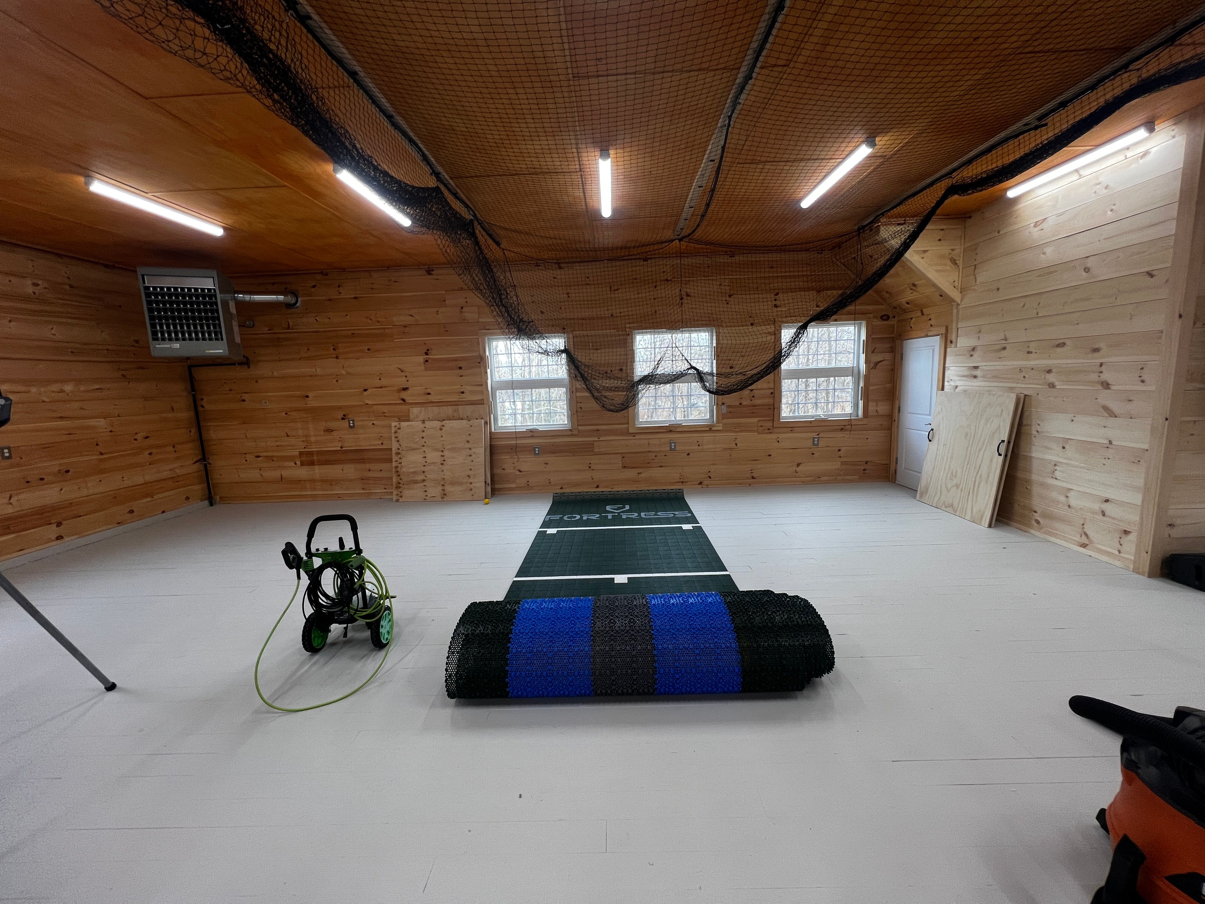 Epoxy floors for Green Valley Painting in Thompson, CT