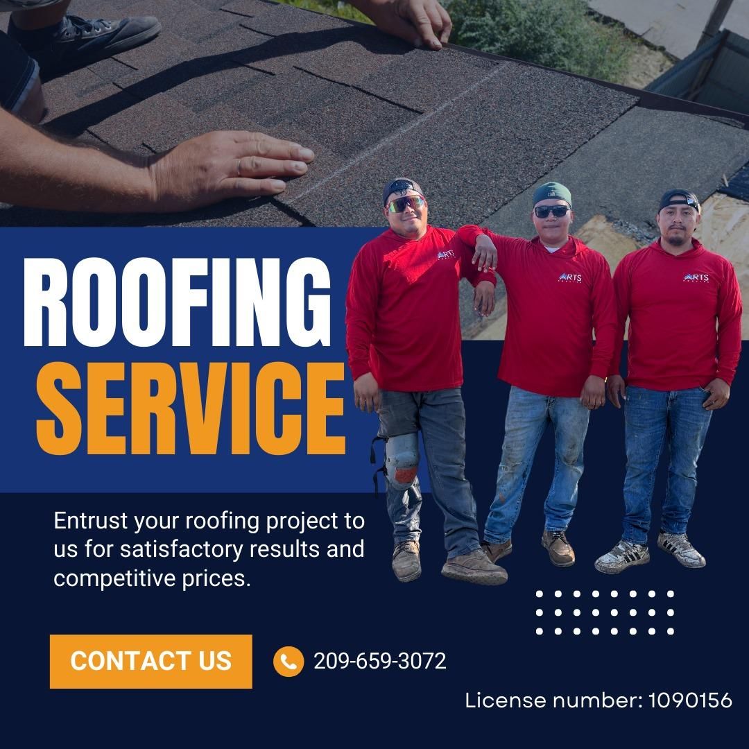  for Art’s Roofing Inc in Stockton, CA