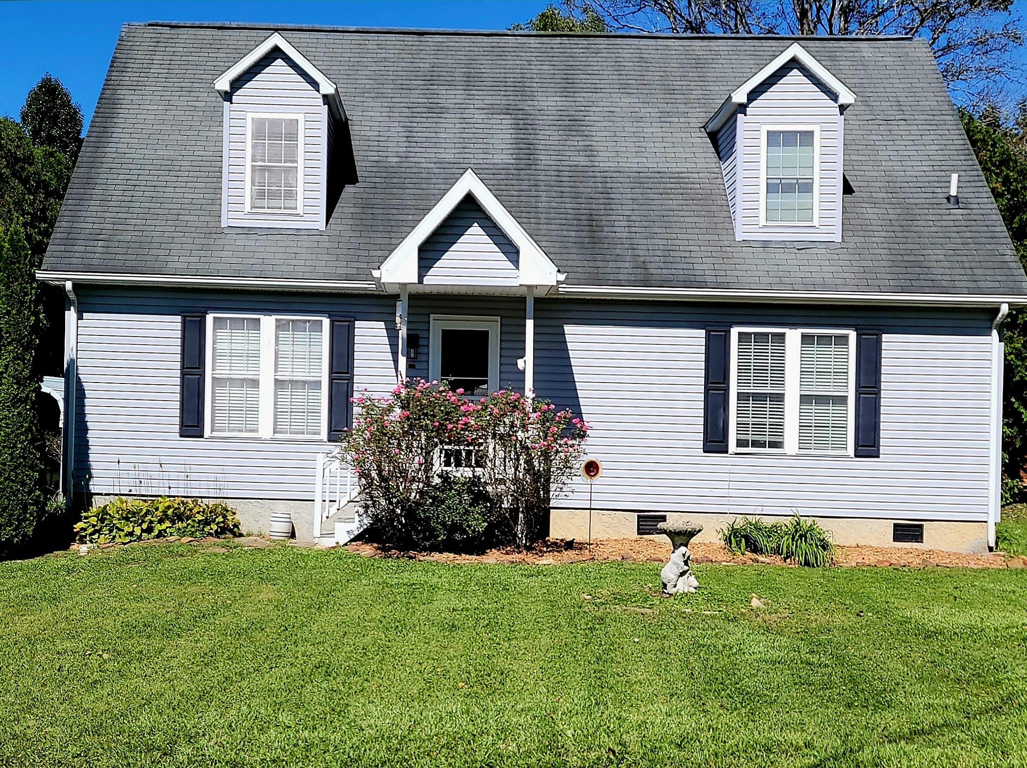 Mowing for Hart and Sons in Transylvania County, North Carolina