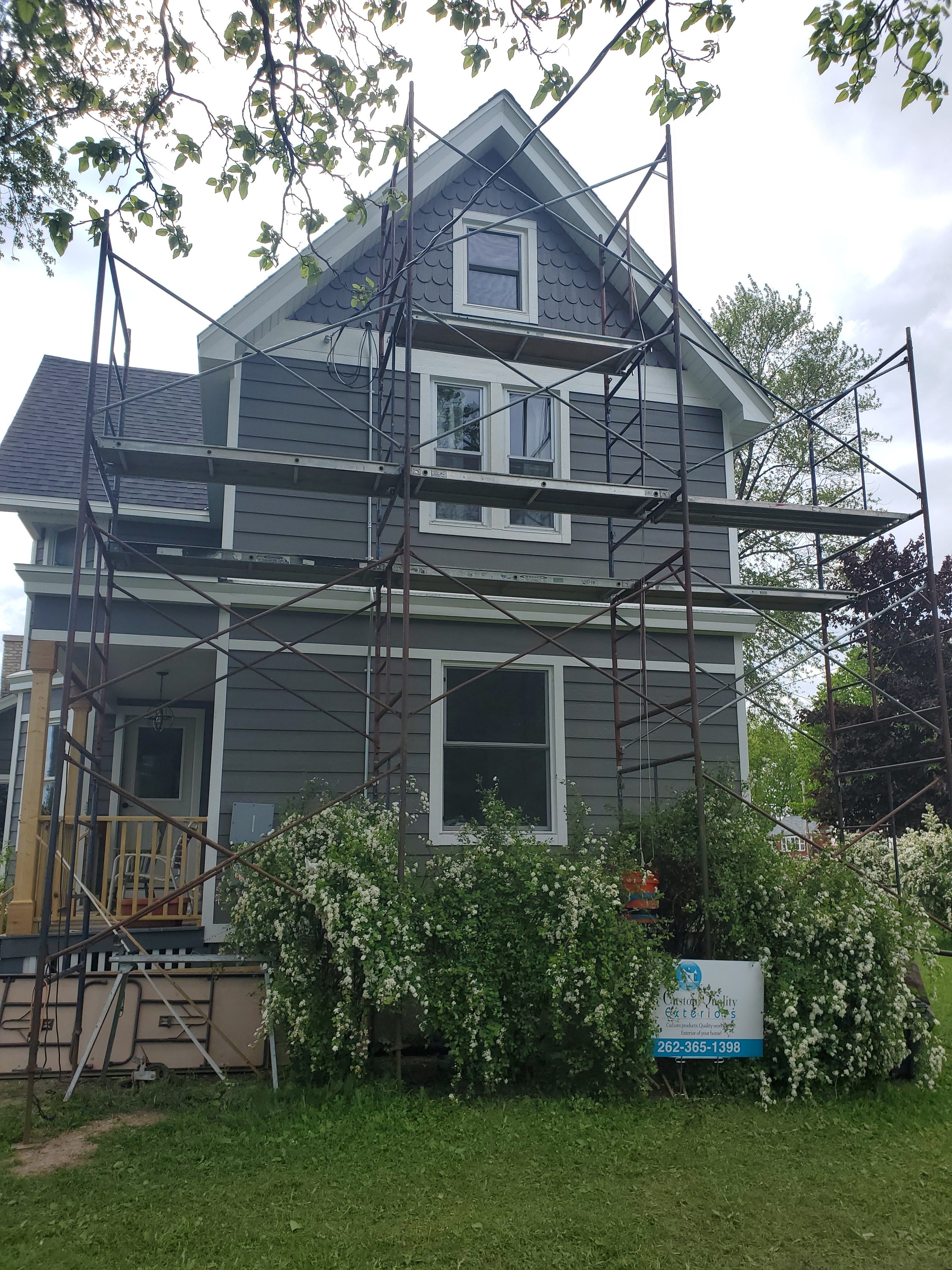  for Custom Quality Exteriors in Saukville, WI