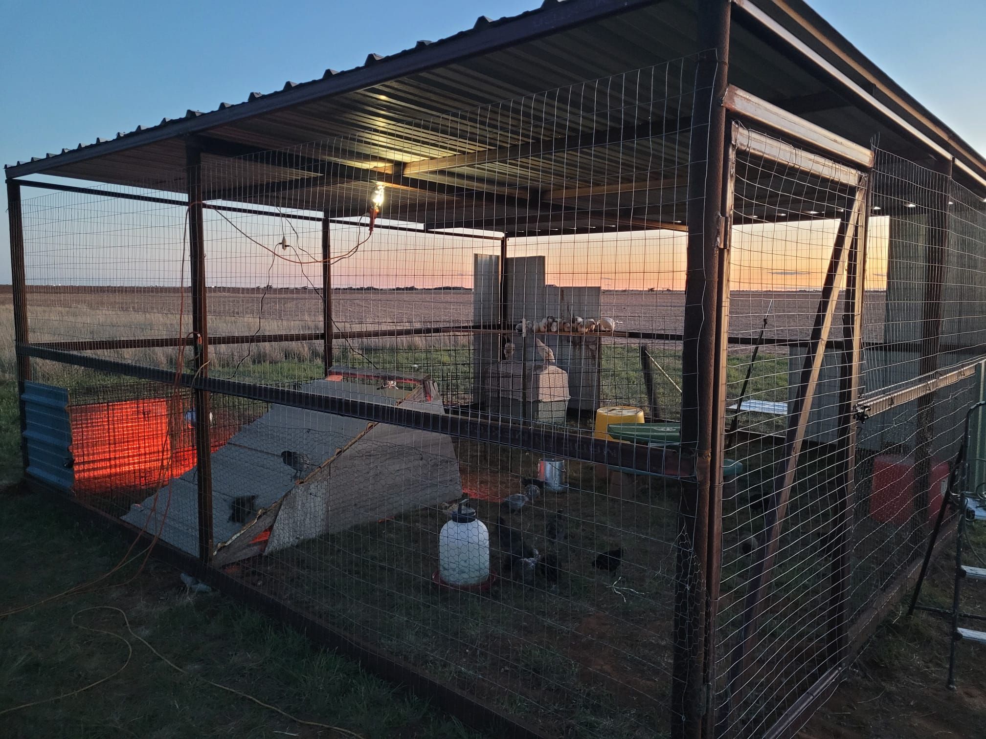 Chicken Pen for Prairie Land Properties LLC in Lubbock, TX