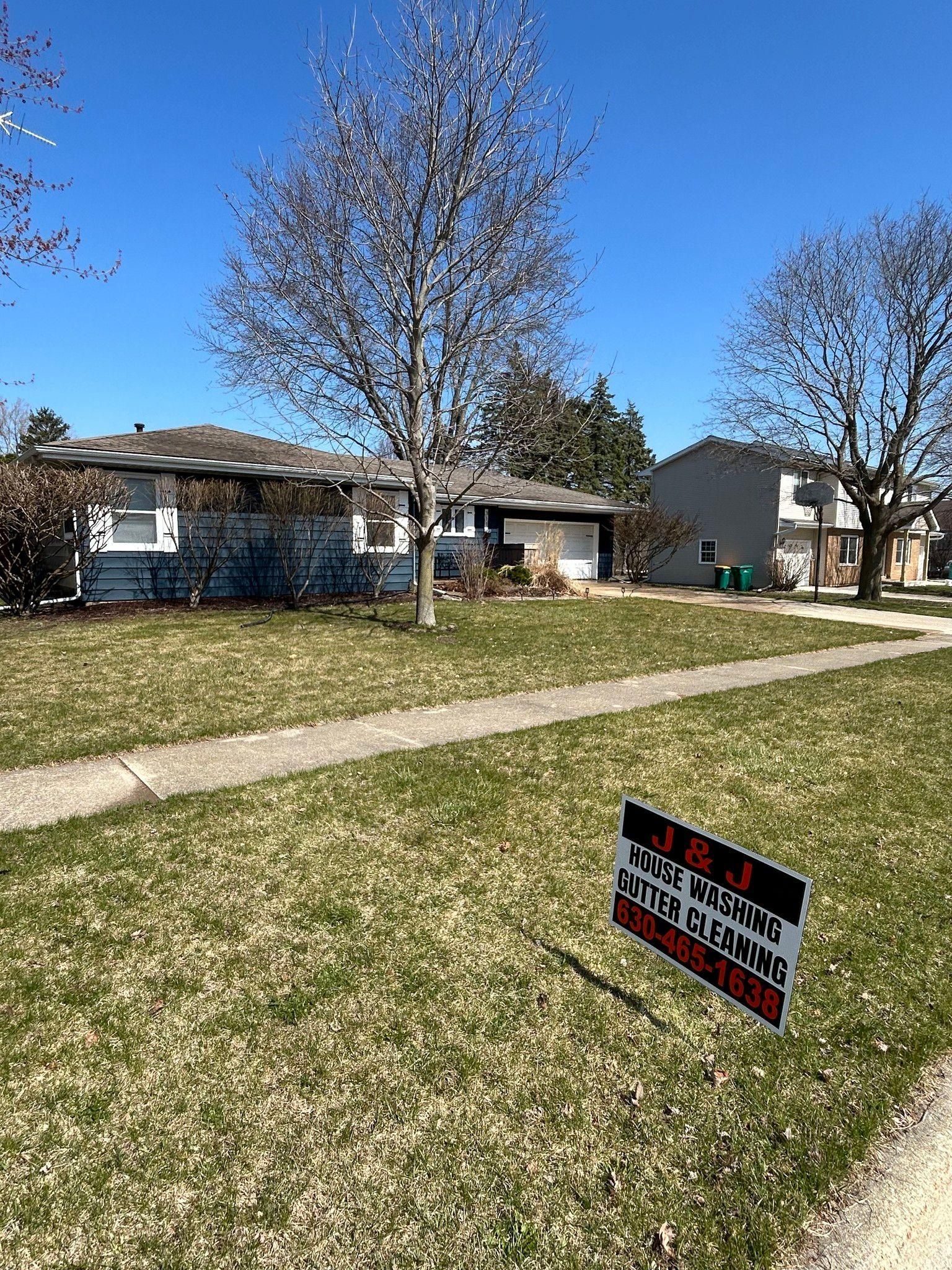 Home Softwash for J&J Power Washing and Gutter Cleaning in Sycamore, IL