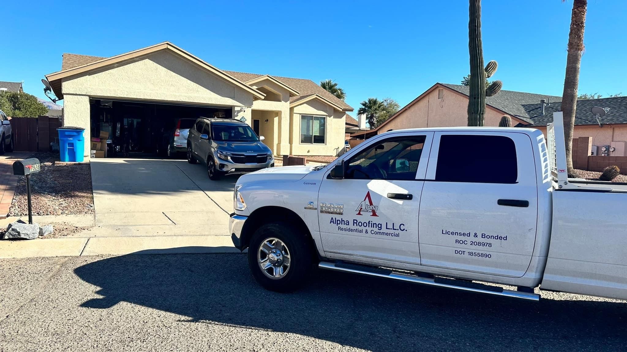  for Alpha Roofing LLC  in Tucson,  AZ