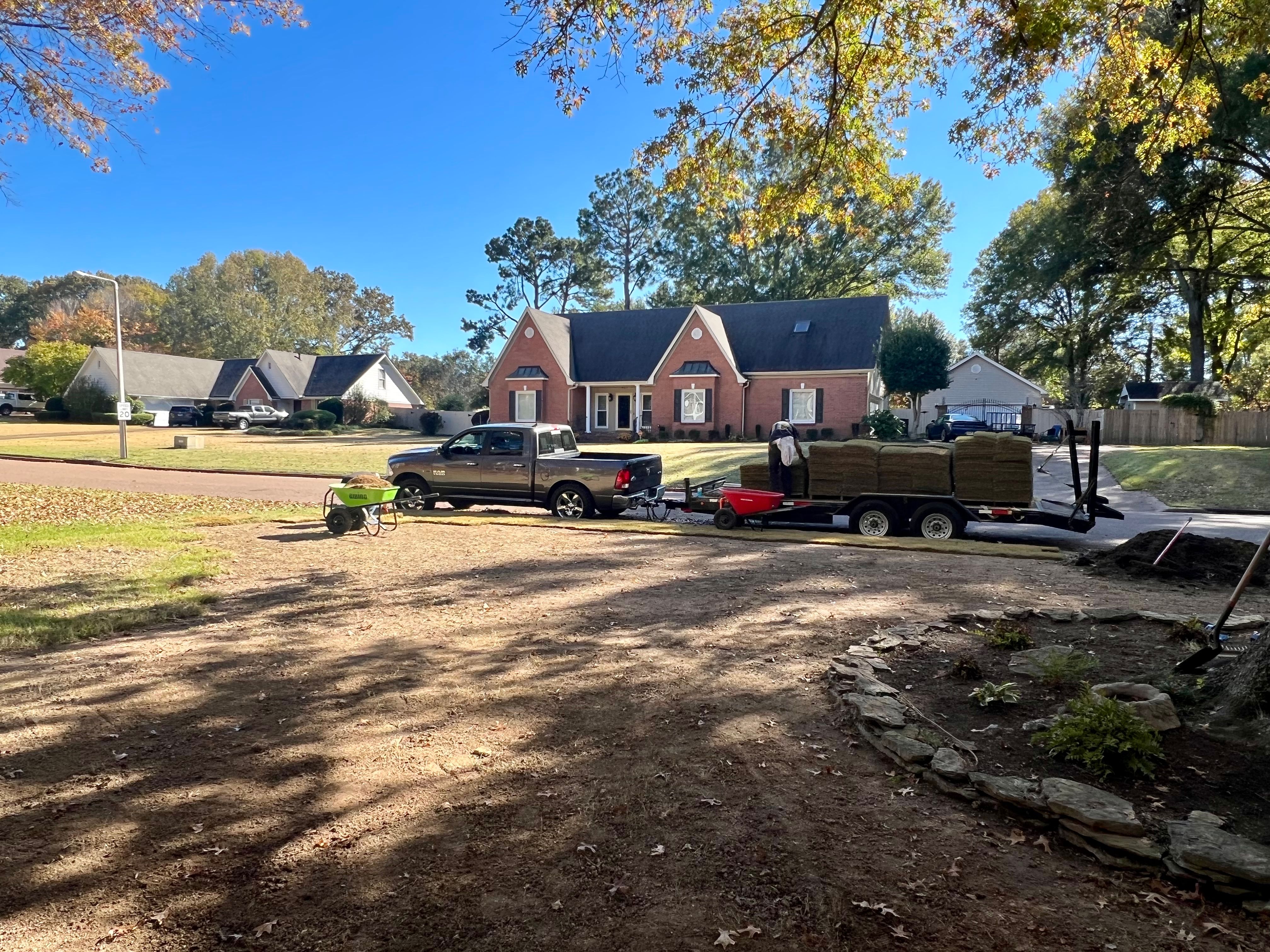 Patrick Drainage & Landscape  for Emory's Garden Landscape Emporium in Memphis,  TN