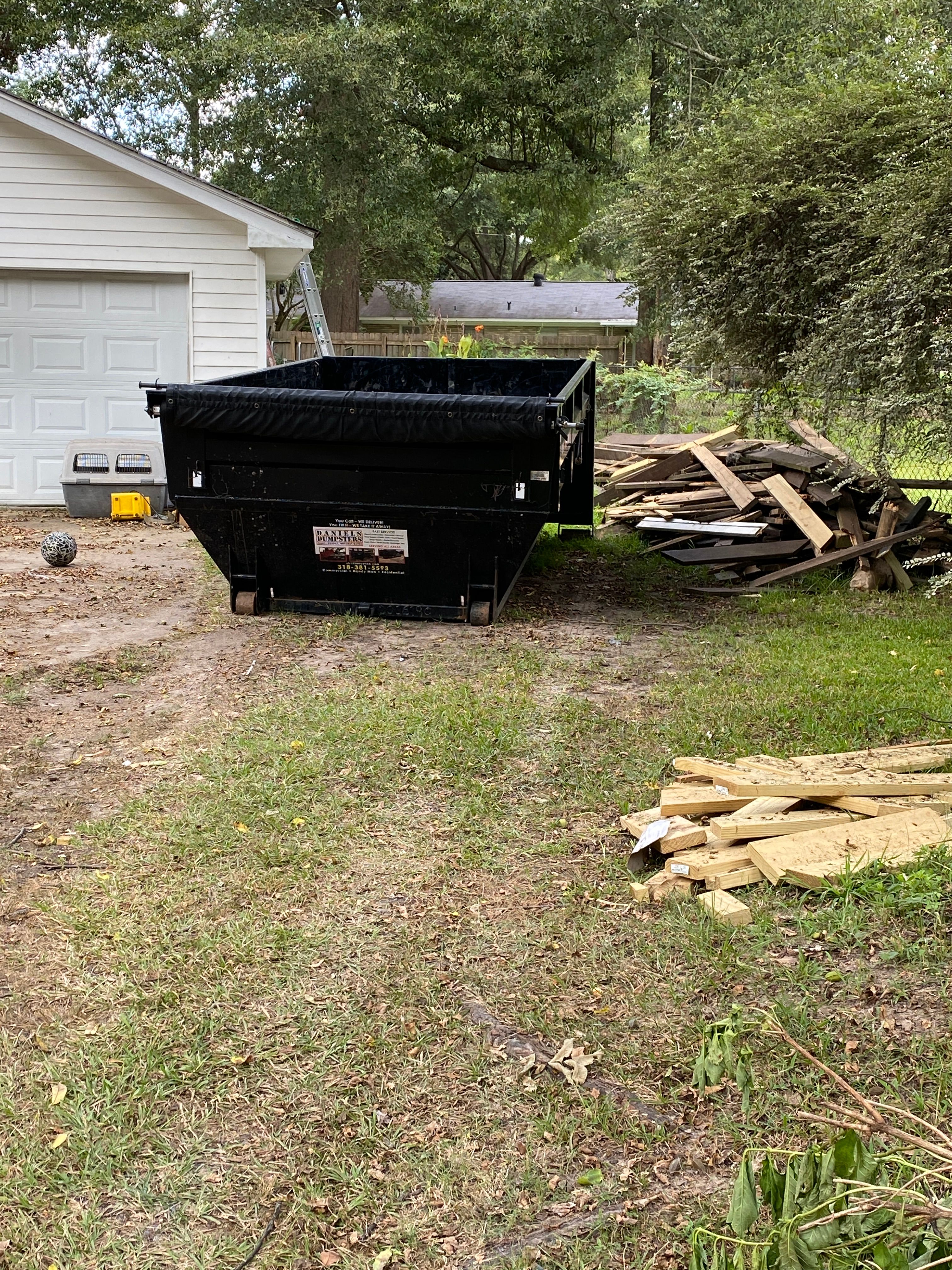  for Daniel's Dumpsters & Land Improvements in Monroe, LA