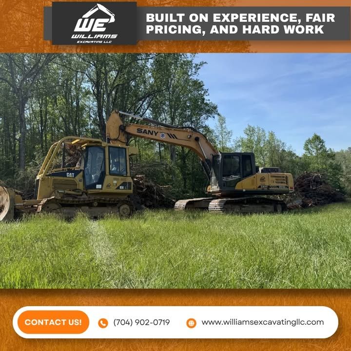 for Williams Excavating in Statesville, NC