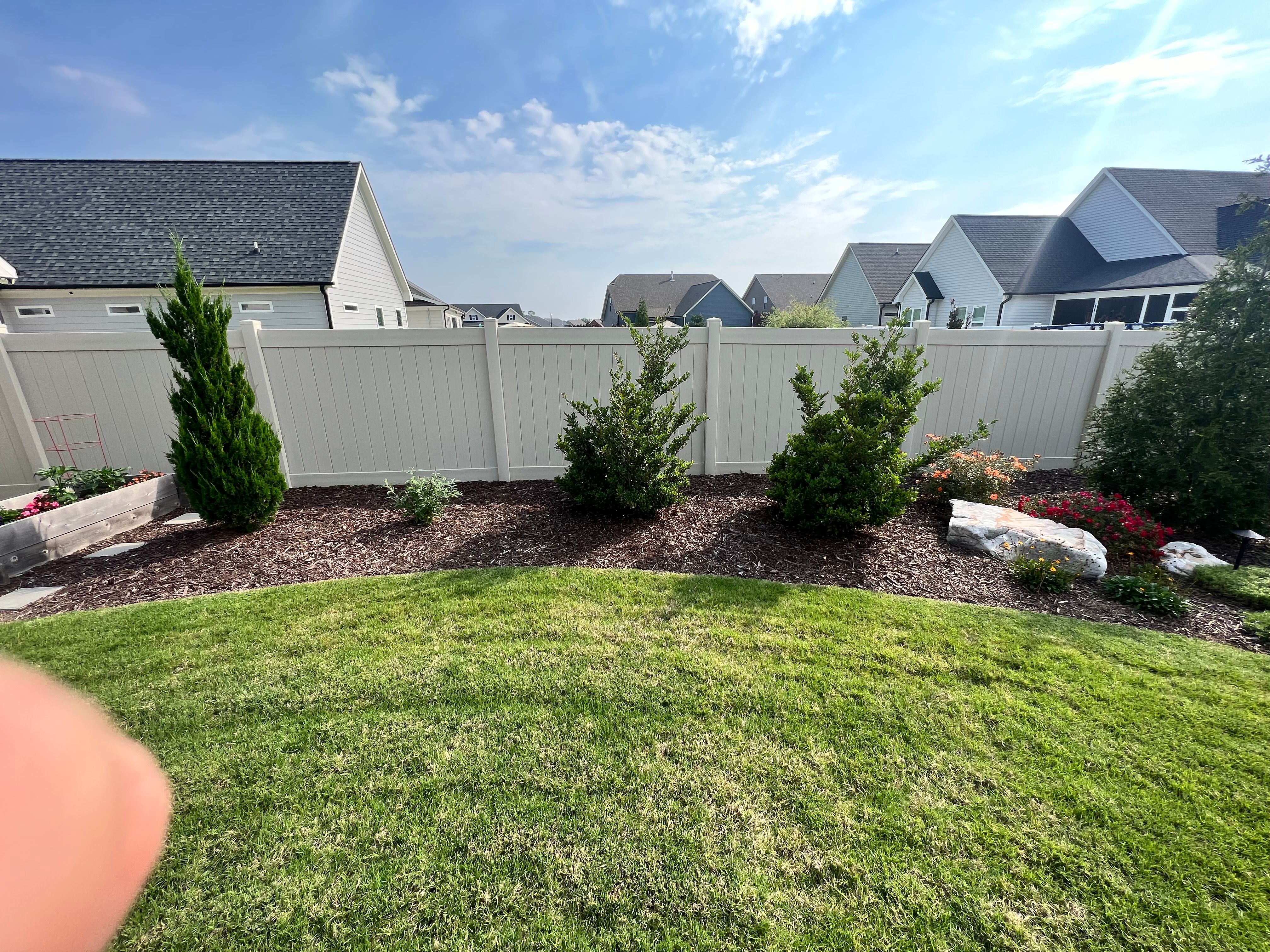Lawn maitence for Wake & Franklin Grounds Maintenance in Raleigh, NC