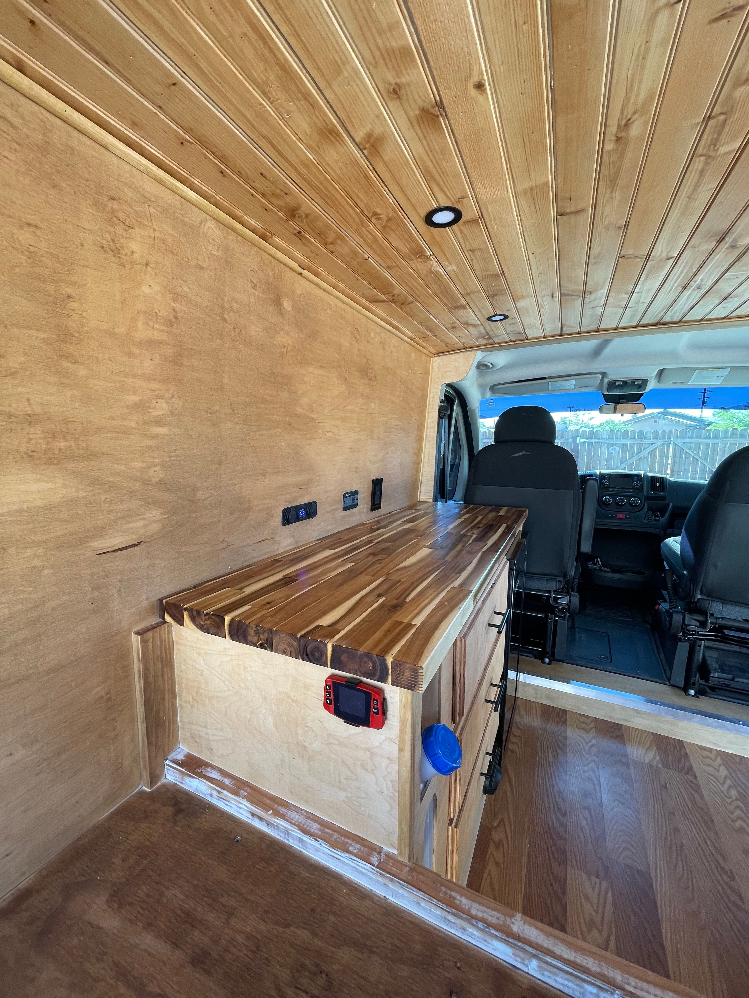 Hale Kua - 2014 Promaster 1500 for Mauka to Makai RV Renovations in Nationwide, .