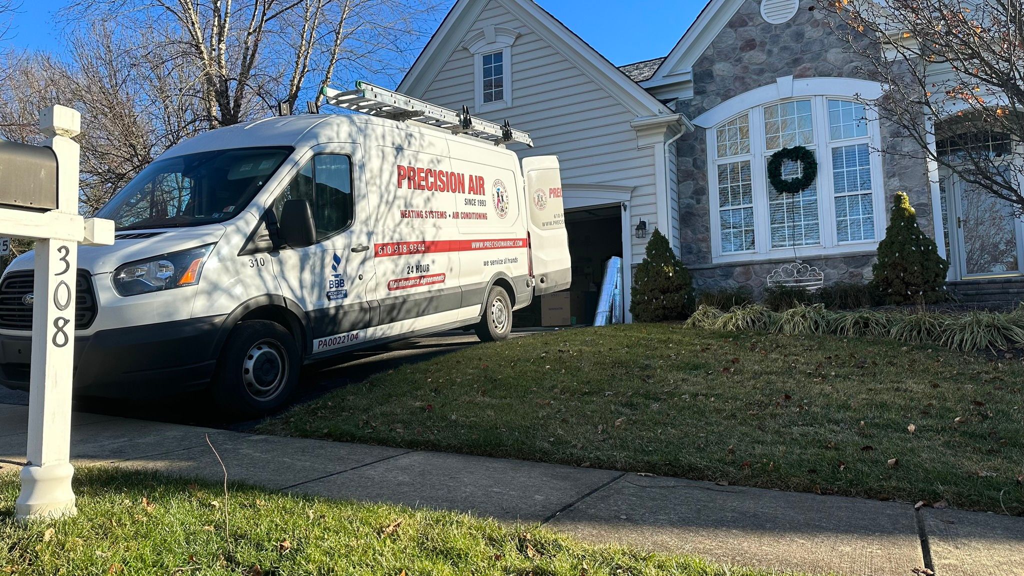 Our Fleet for Precision Air Heating Cooling in West Chester, PA